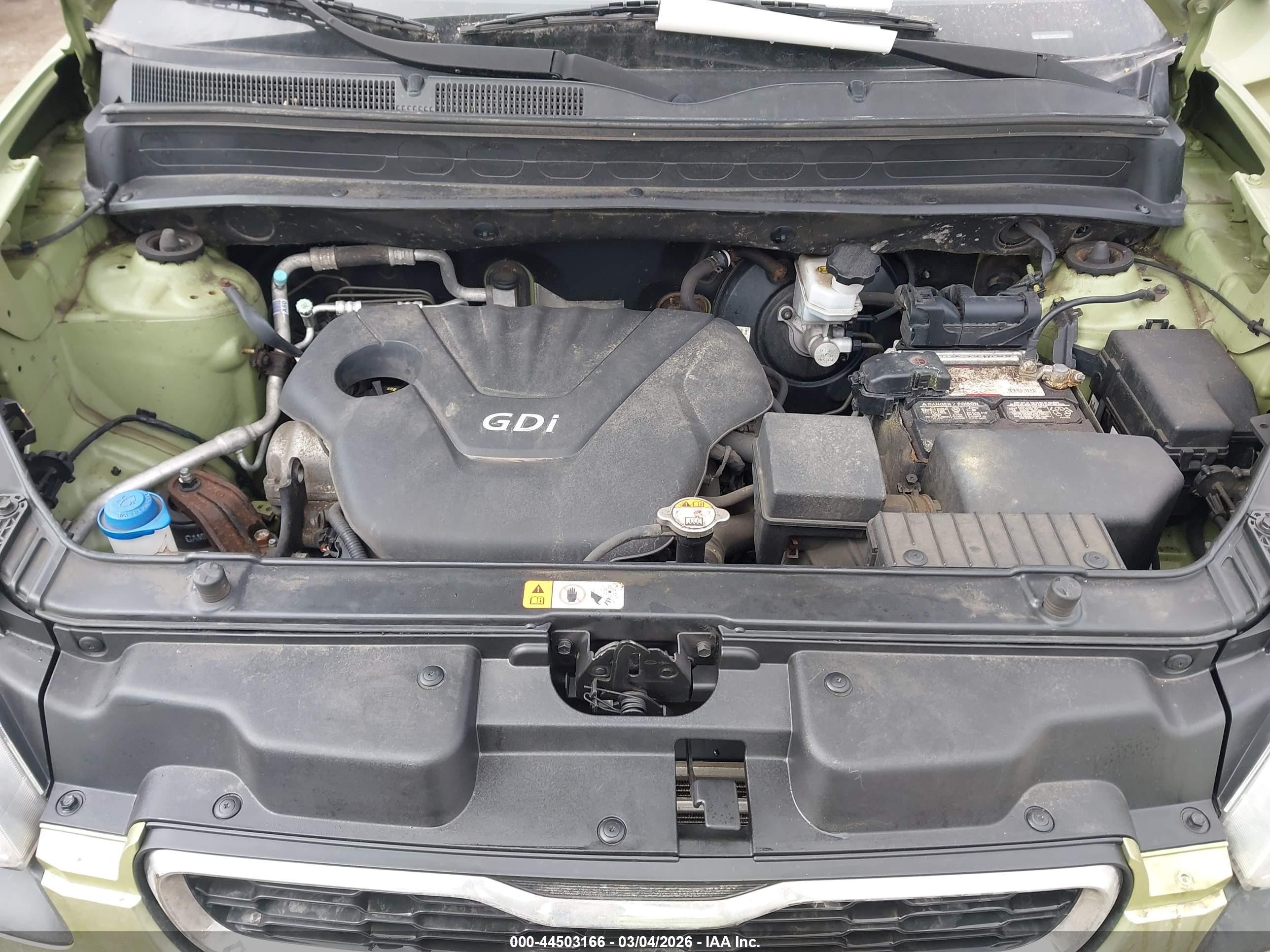 2013 Kia Soul   Green vin: KNDJT2A57D7576683