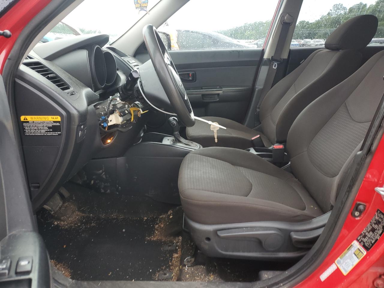 2013 Kia Soul Red vin: KNDJT2A57D7591877