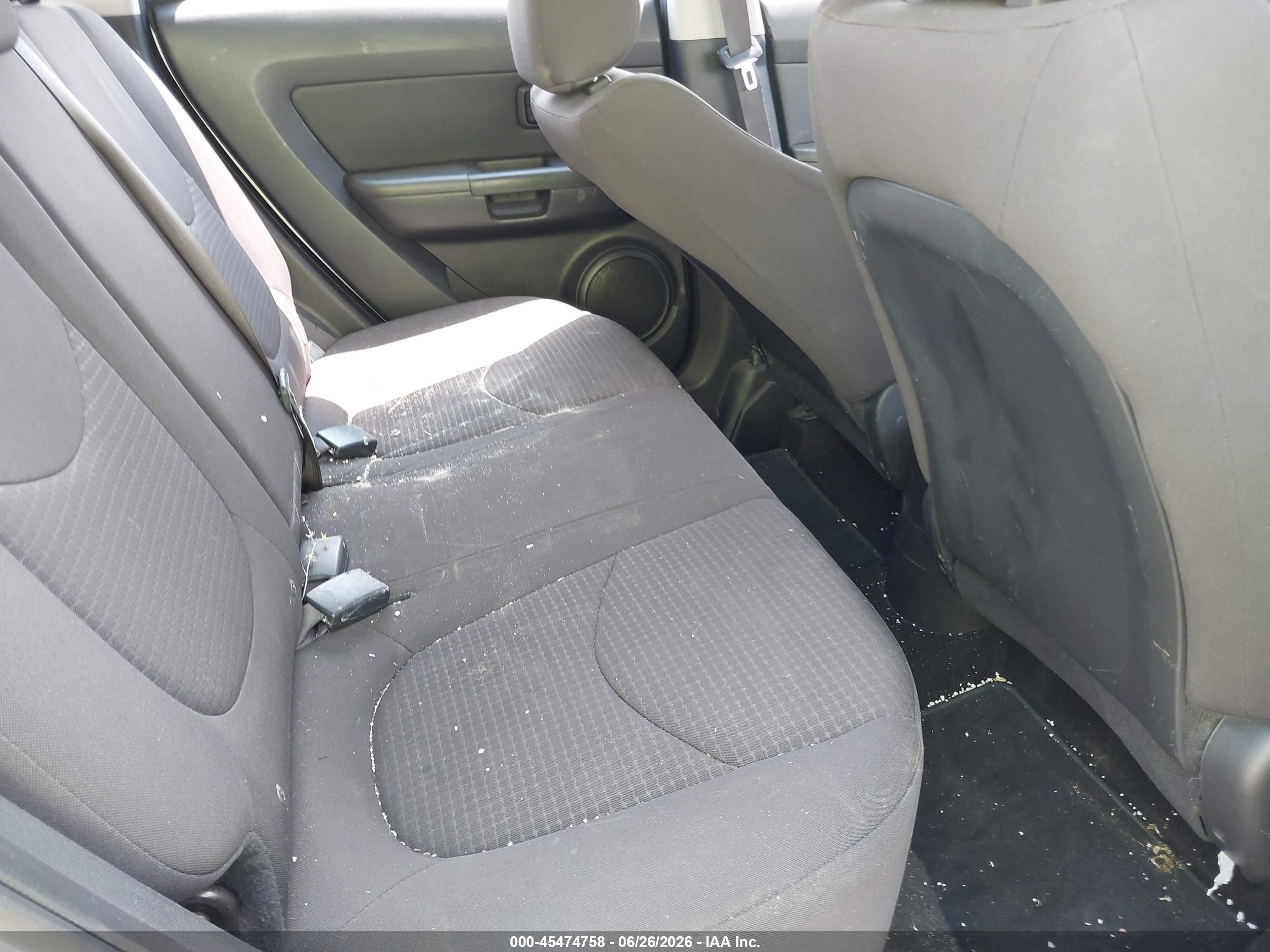2013 Kia Soul   Белый vin: KNDJT2A57D7768797