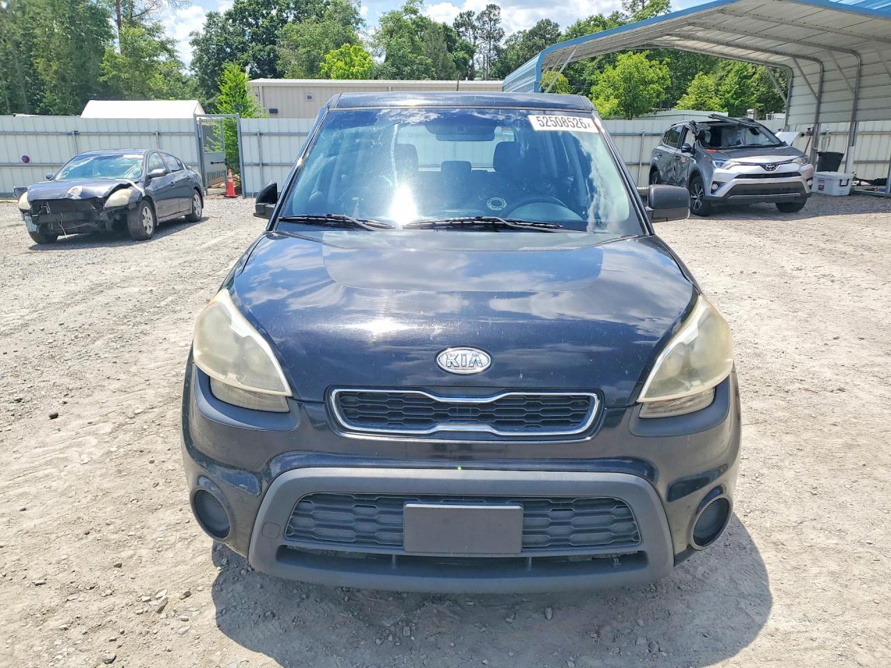 2012 Kia Soul Base Black vin: KNDJT2A58C7354023