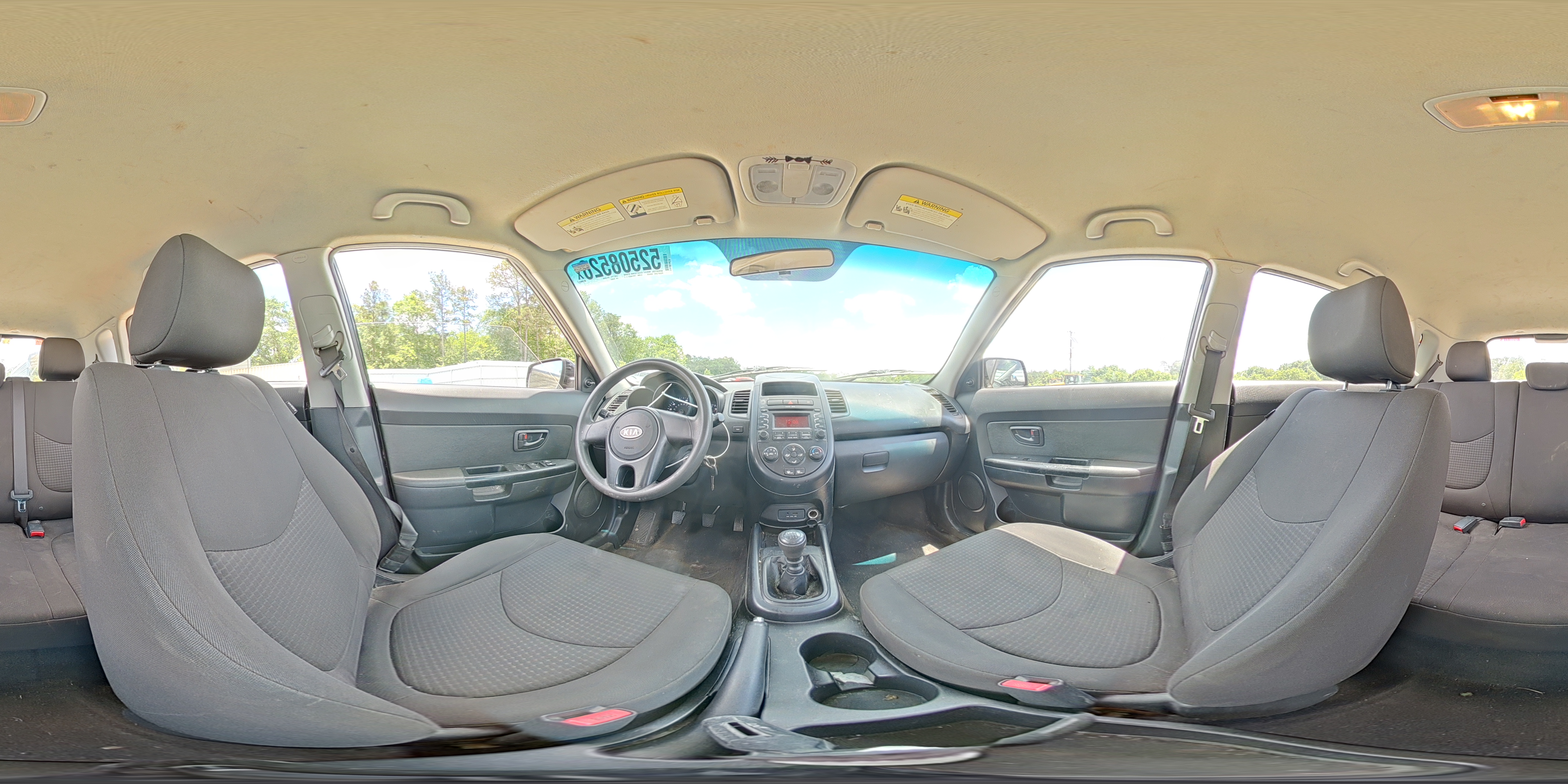2012 Kia Soul Base Black vin: KNDJT2A58C7354023