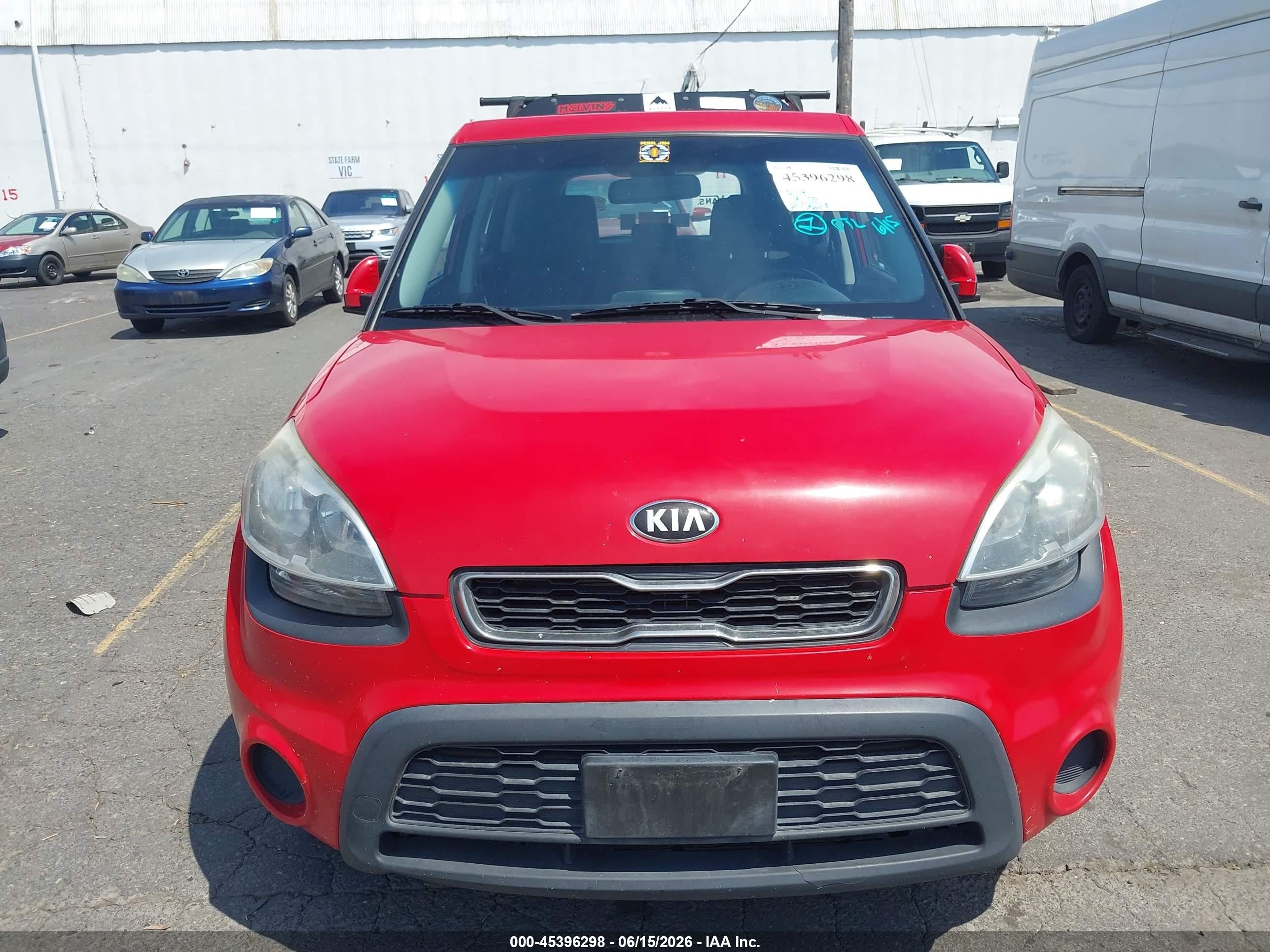 2013 Kia Soul   Red vin: KNDJT2A58D7553008