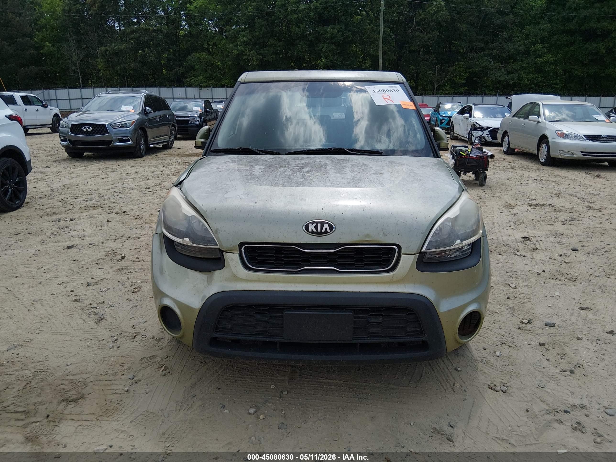 2013 Kia Soul   Green vin: KNDJT2A58D7591936