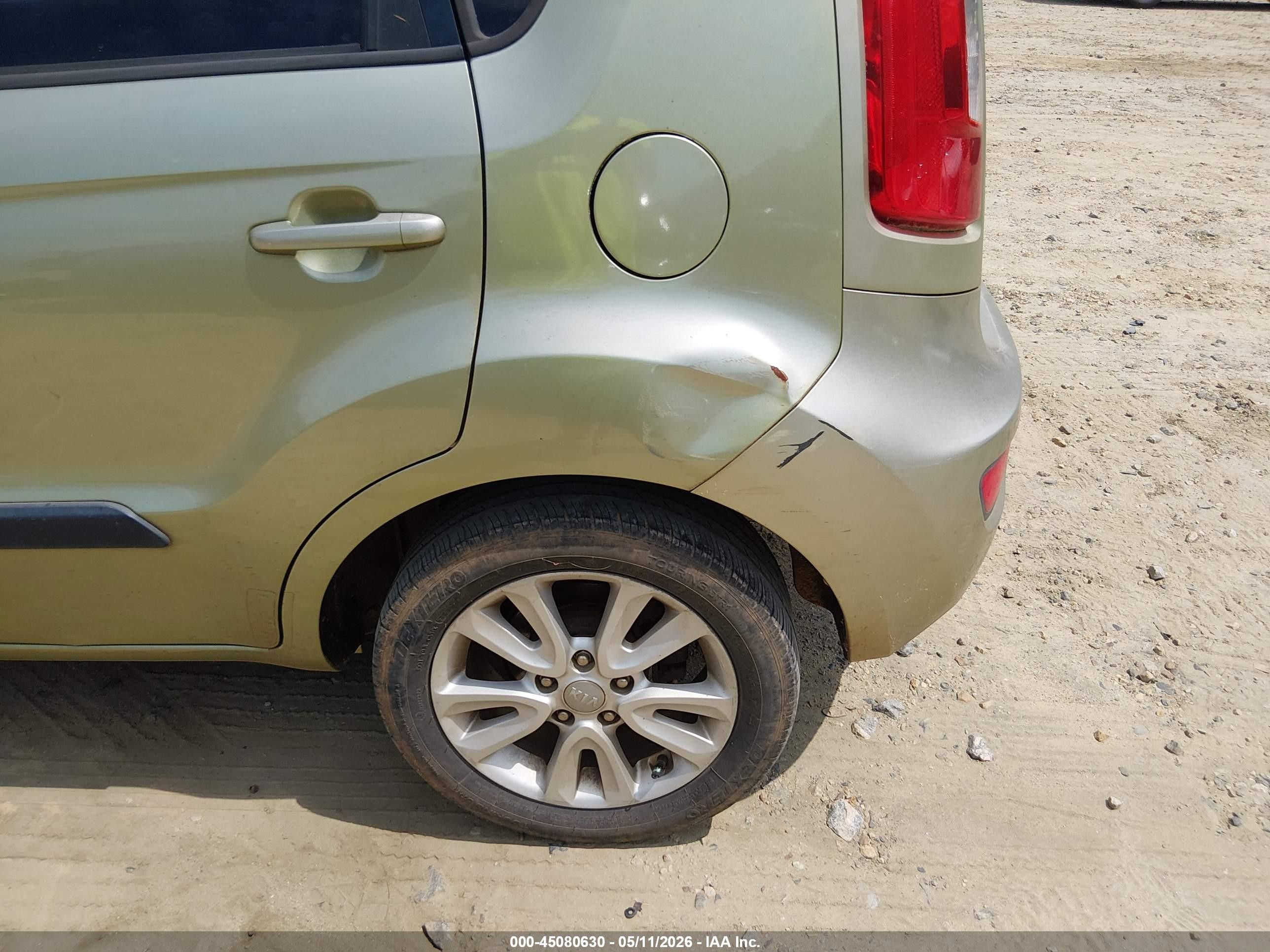 2013 Kia Soul   Green vin: KNDJT2A58D7591936