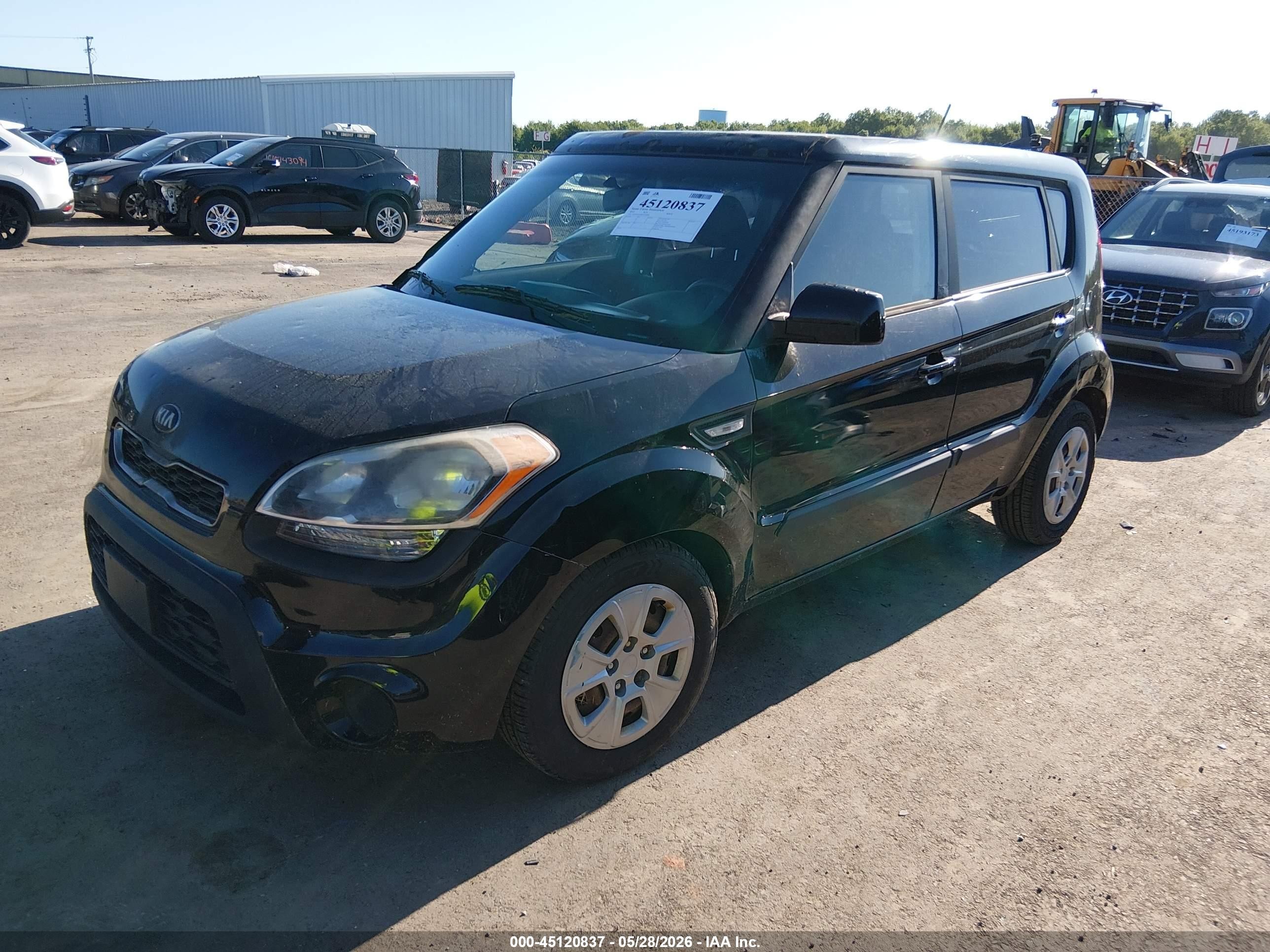 2013 Kia Soul   Black vin: KNDJT2A58D7750048