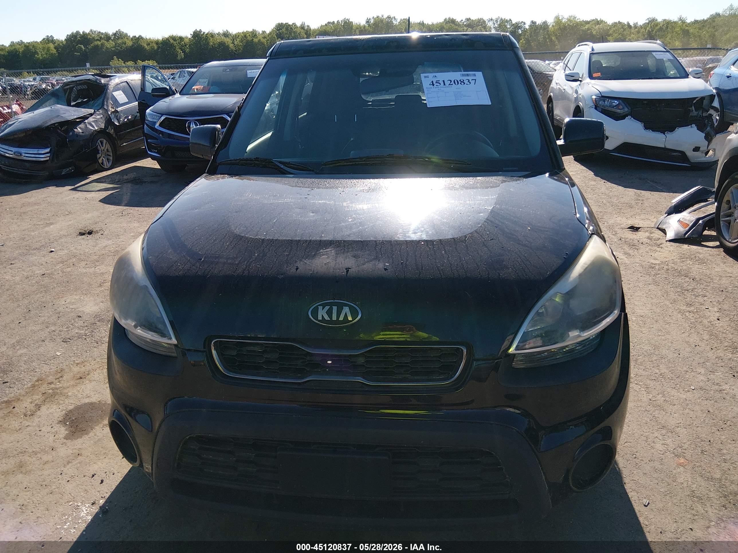 2013 Kia Soul   Black vin: KNDJT2A58D7750048