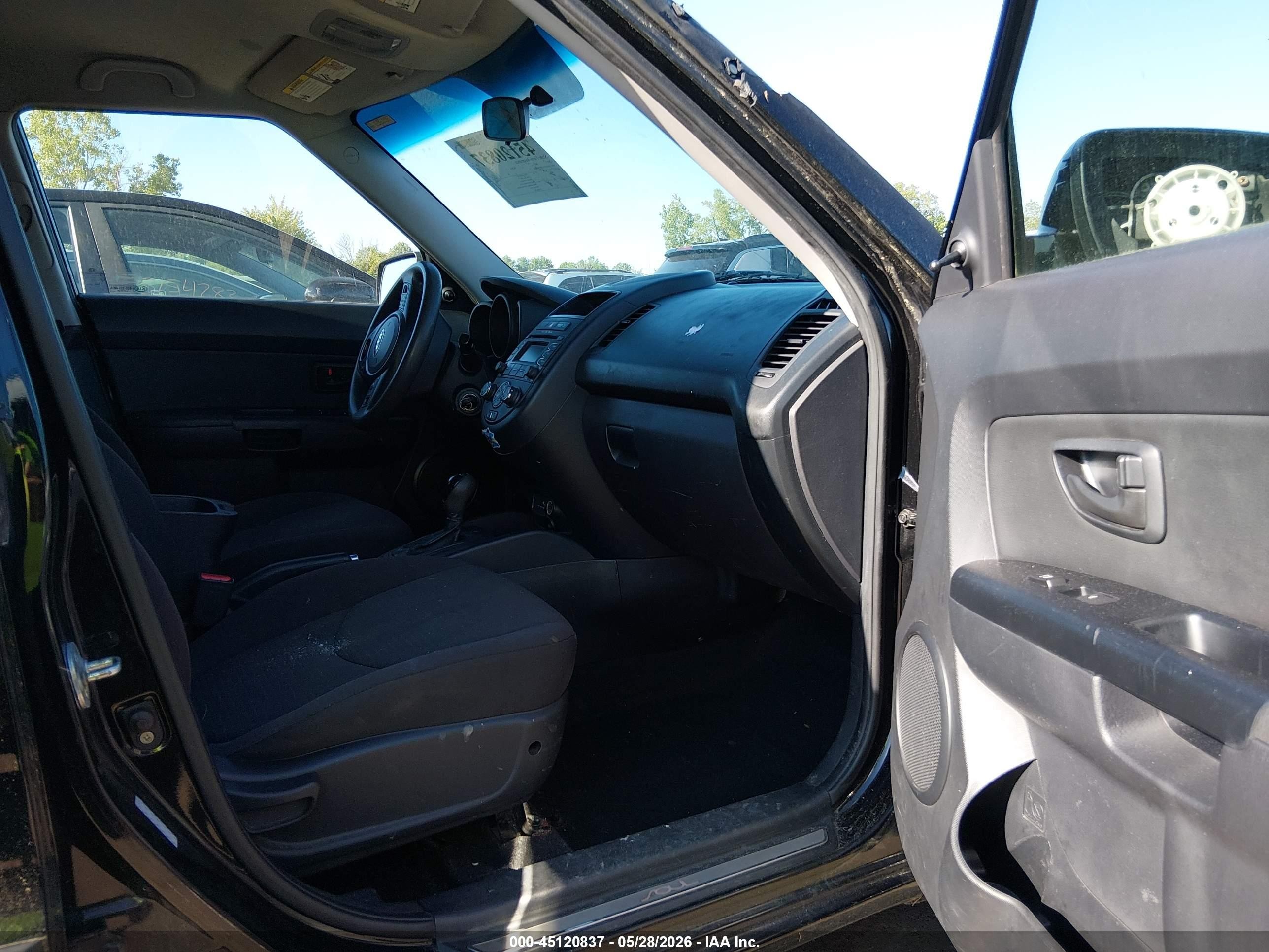 2013 Kia Soul   Black vin: KNDJT2A58D7750048