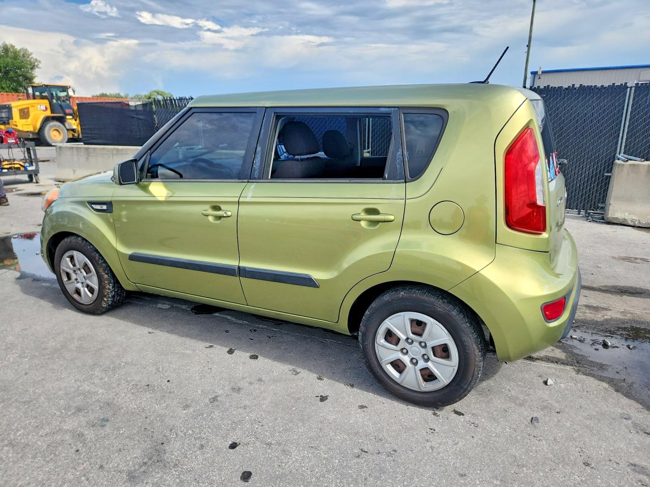 2012 Kia Soul Base Green vin: KNDJT2A59C7365550