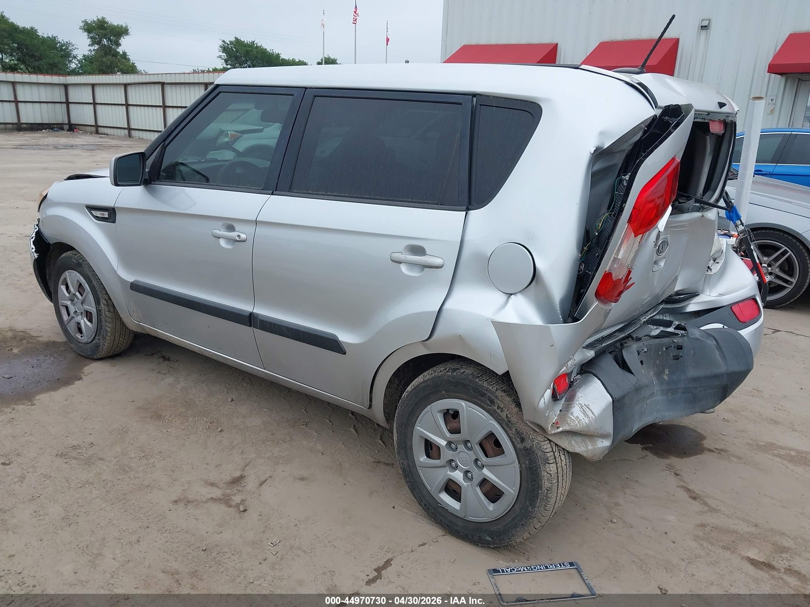 2012 Kia Soul   Silver vin: KNDJT2A59C7390061