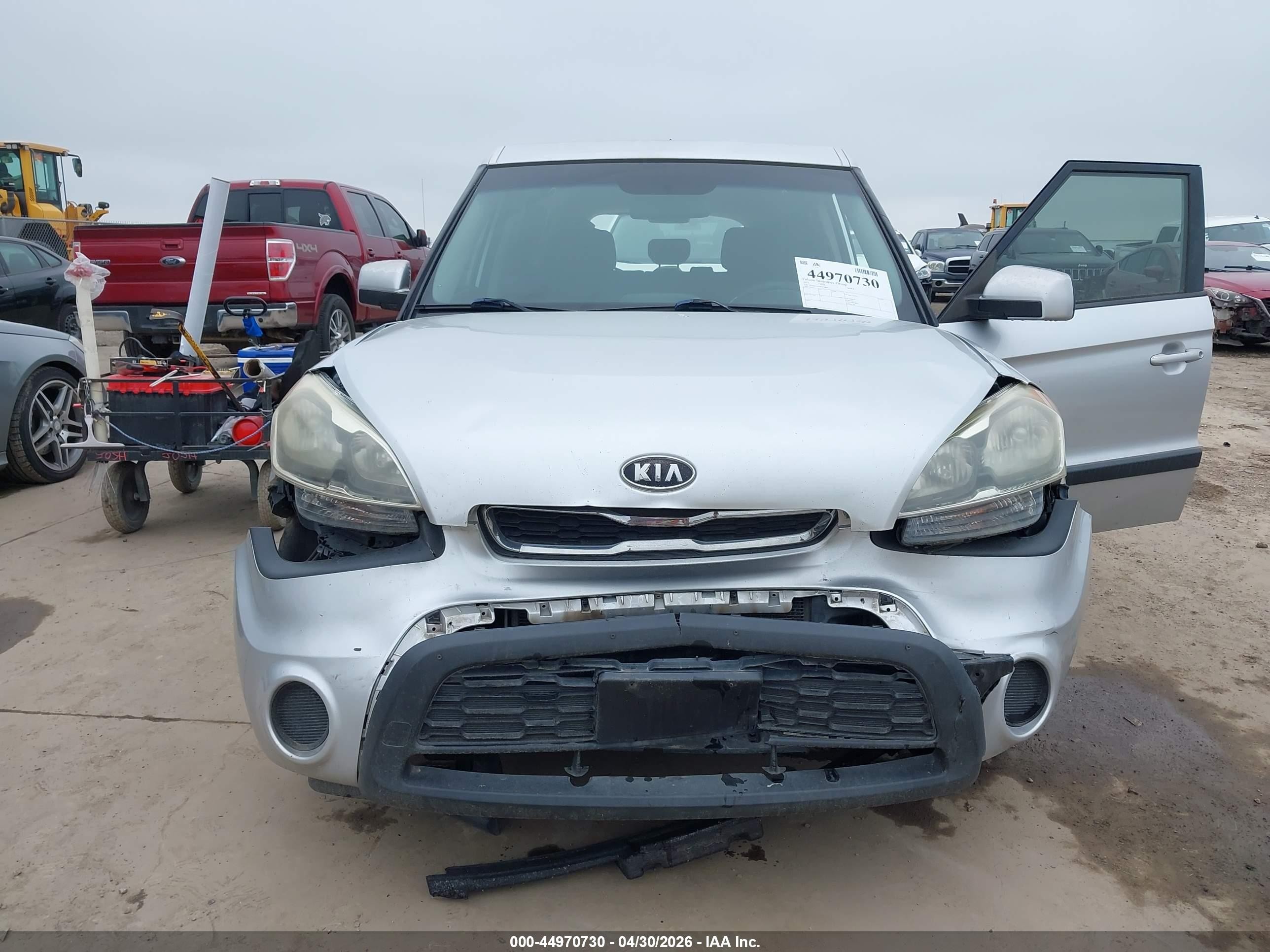 2012 Kia Soul   Silver vin: KNDJT2A59C7390061