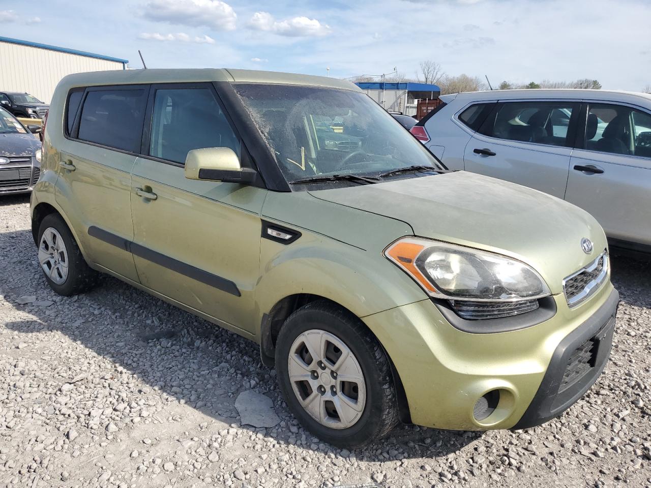 2012 Kia Soul  Green vin: KNDJT2A59C7475188