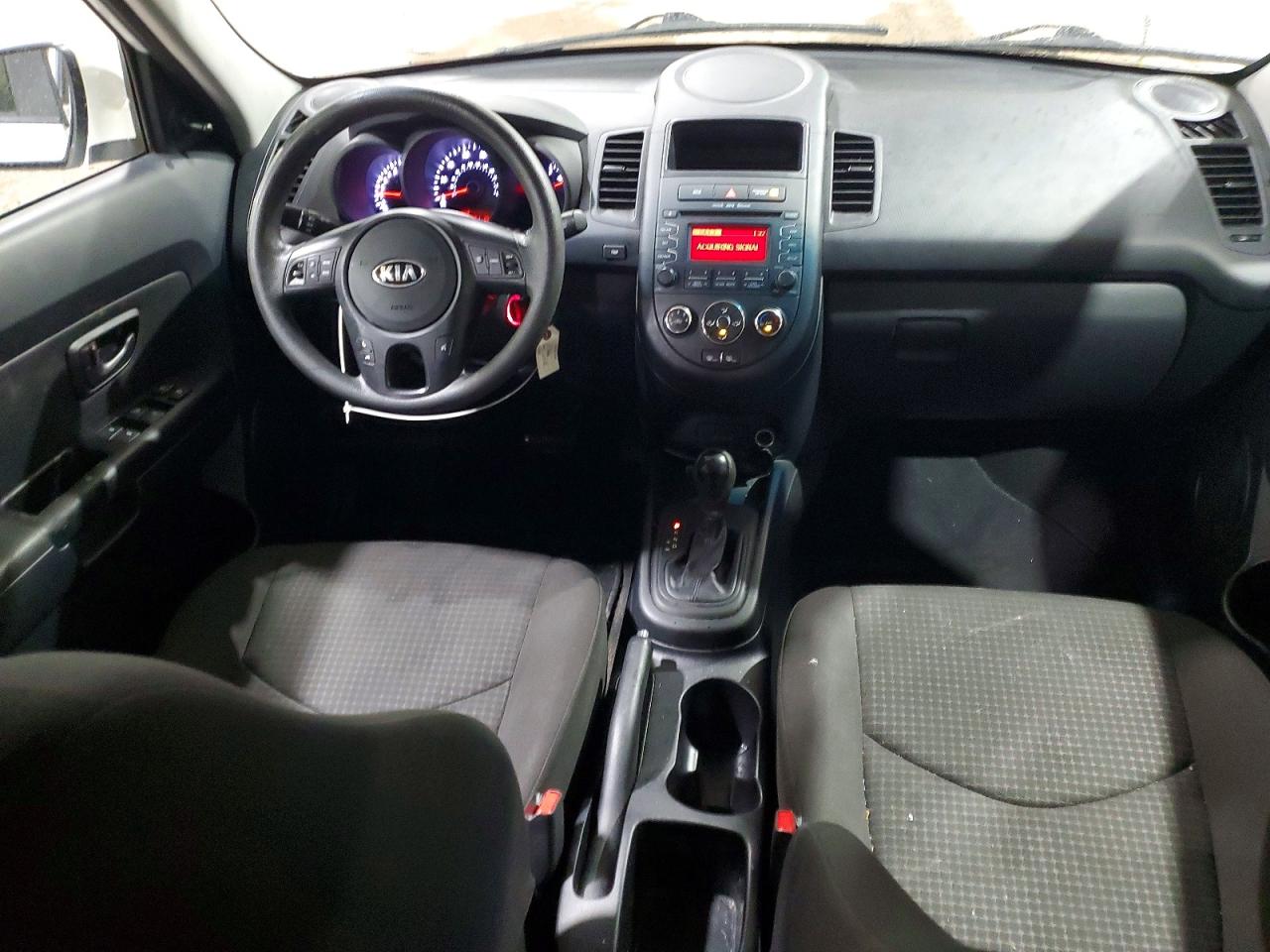 2013 Kia Soul White vin: KNDJT2A59D7484099