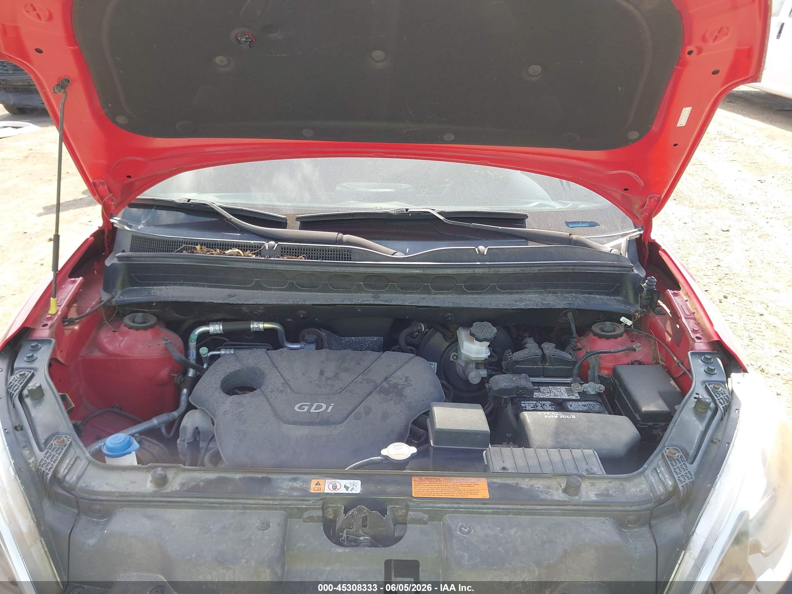 2013 Kia Soul   Красный vin: KNDJT2A59D7485902