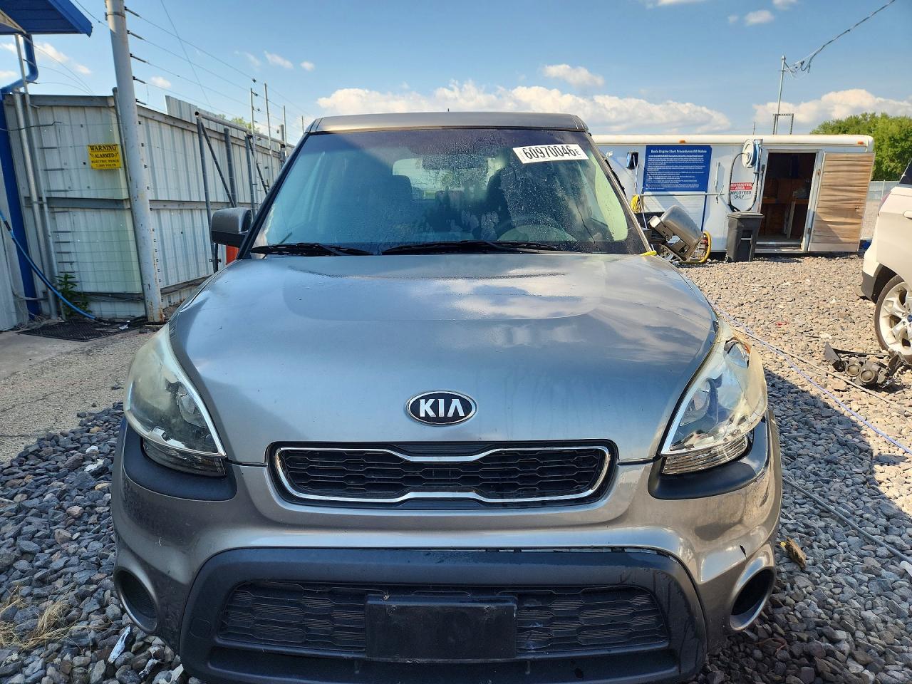 2013 Kia Soul Base Серый vin: KNDJT2A59D7490629