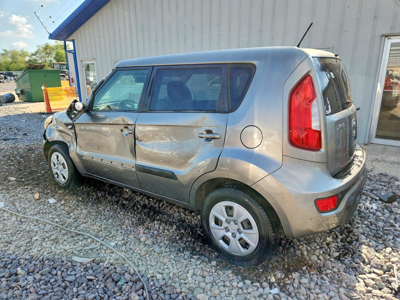 2013 Kia Soul Base Серый vin: KNDJT2A59D7490629