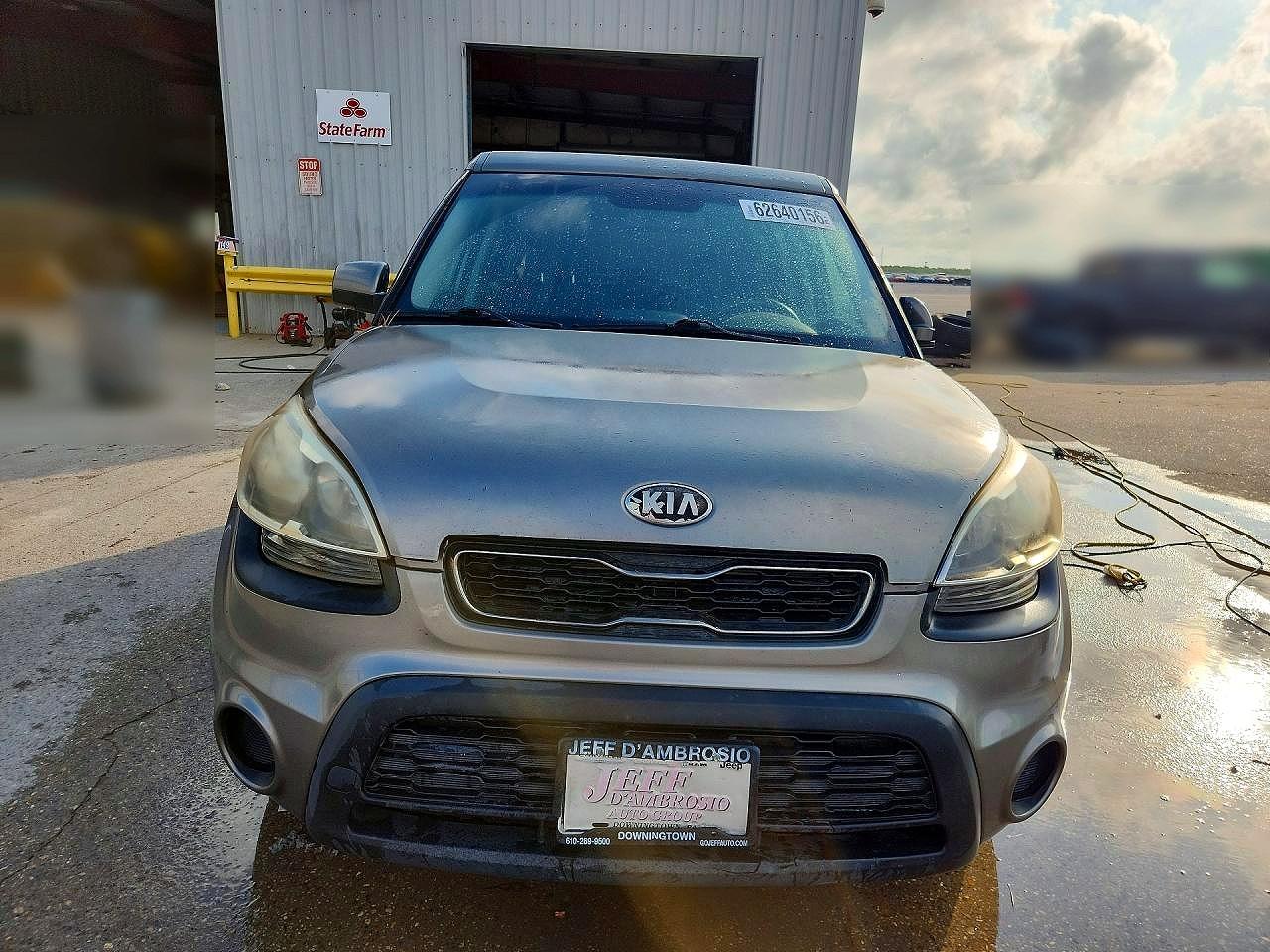 2013 Kia Soul Base Серый vin: KNDJT2A59D7493563