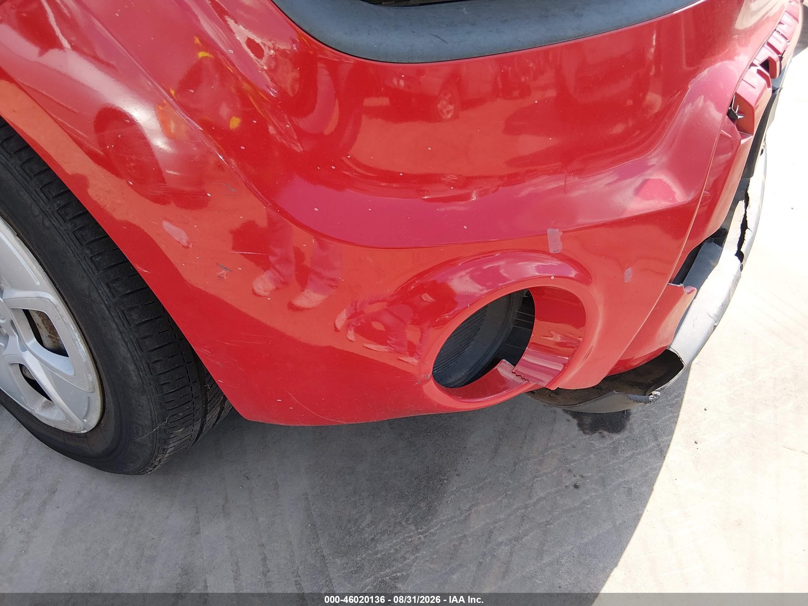 2013 Kia Soul   Red vin: KNDJT2A59D7496124