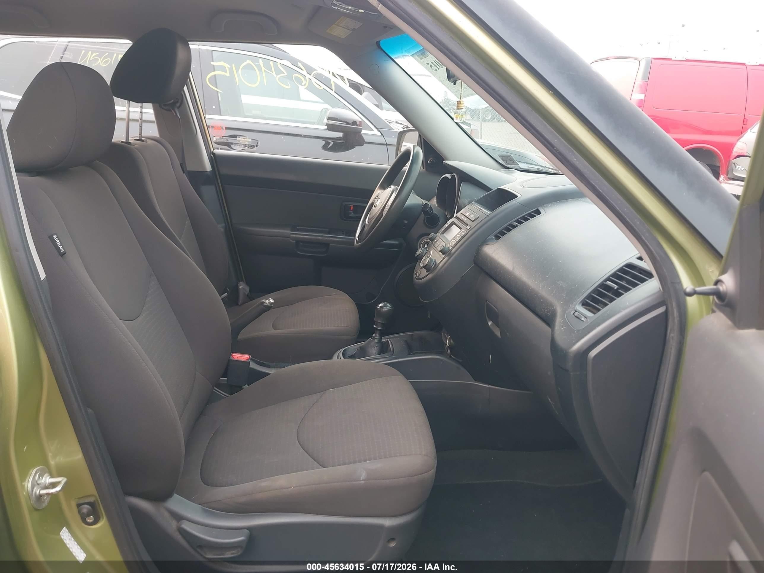 2013 Kia Soul   Green vin: KNDJT2A59D7521233