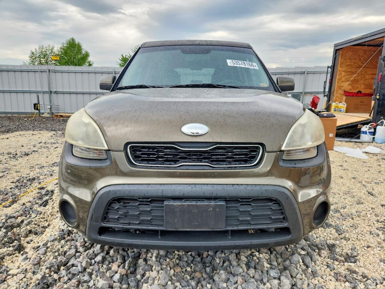 2013 Kia Soul Base Green vin: KNDJT2A59D7551719