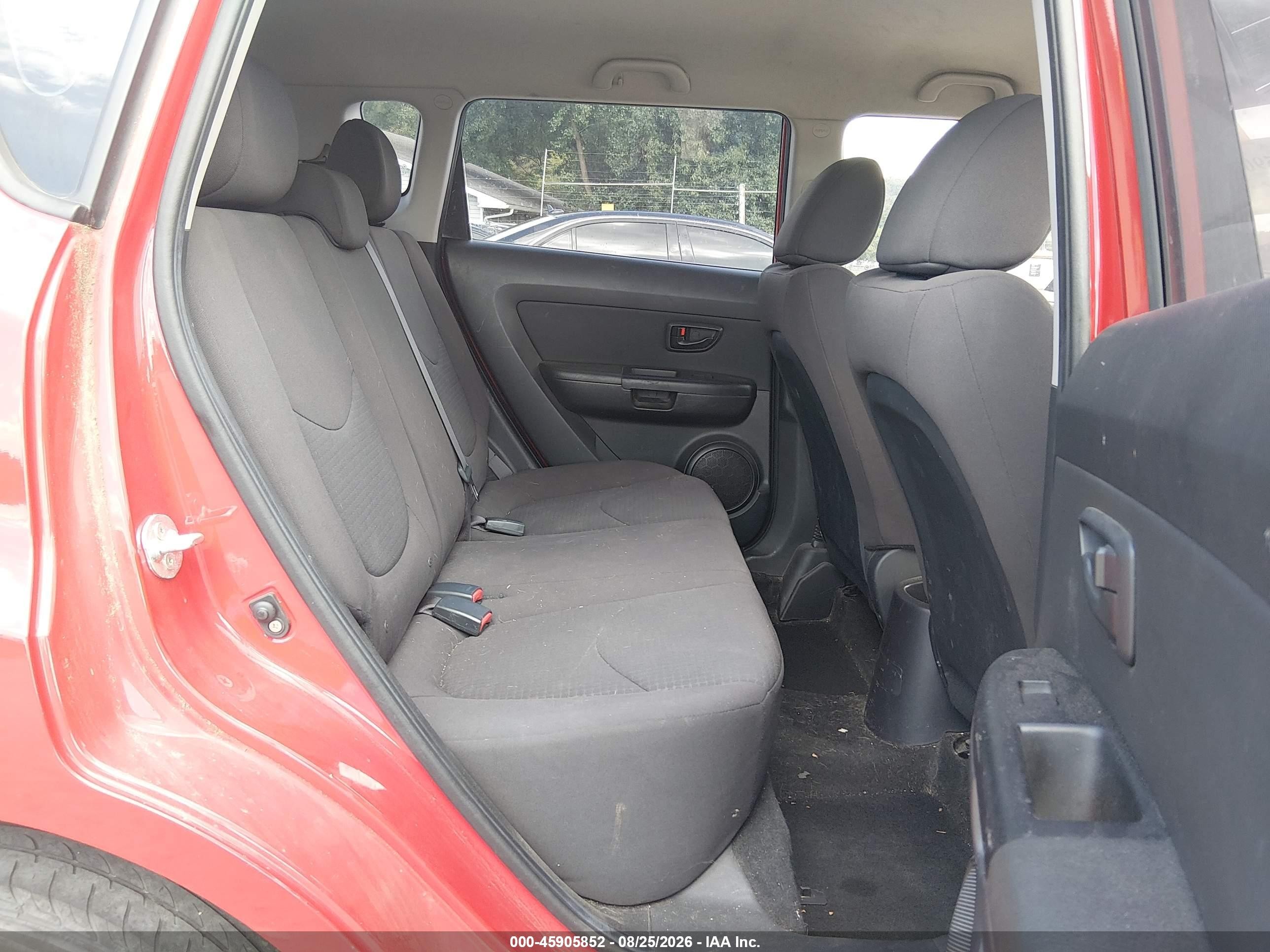 2013 Kia Soul   Red vin: KNDJT2A59D7574806