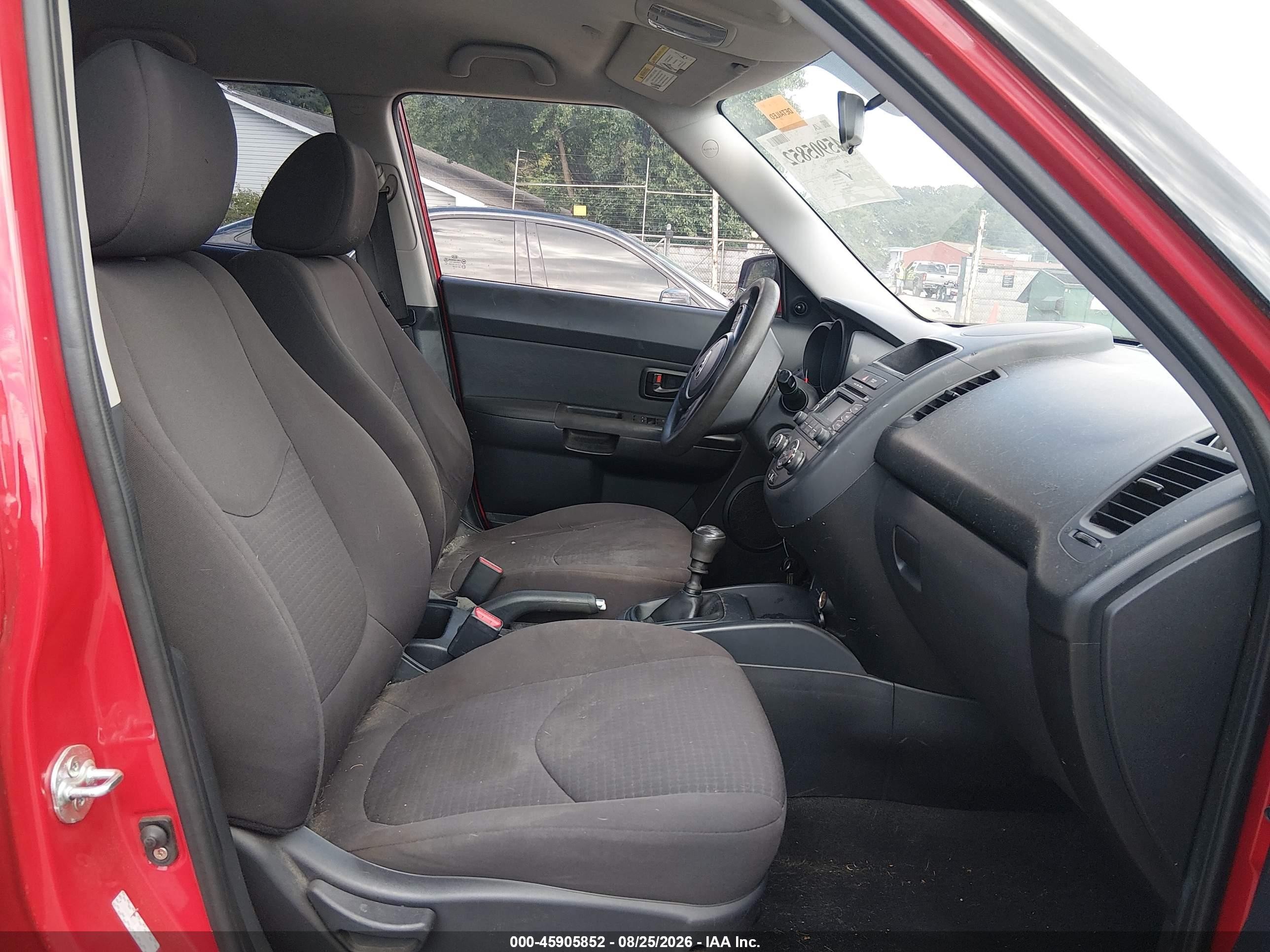 2013 Kia Soul   Red vin: KNDJT2A59D7574806