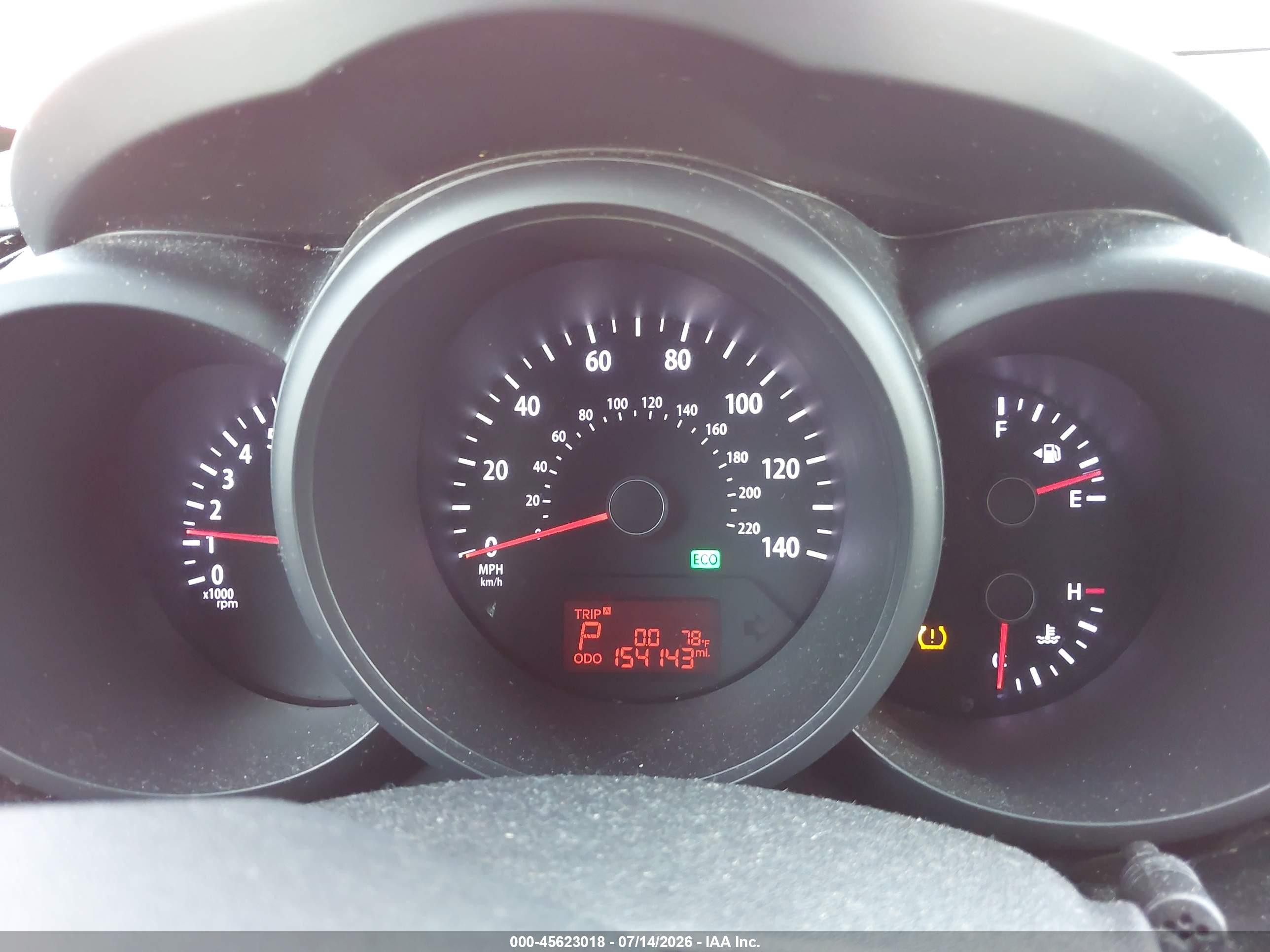 2013 Kia Soul Красный vin: KNDJT2A59D7596899
