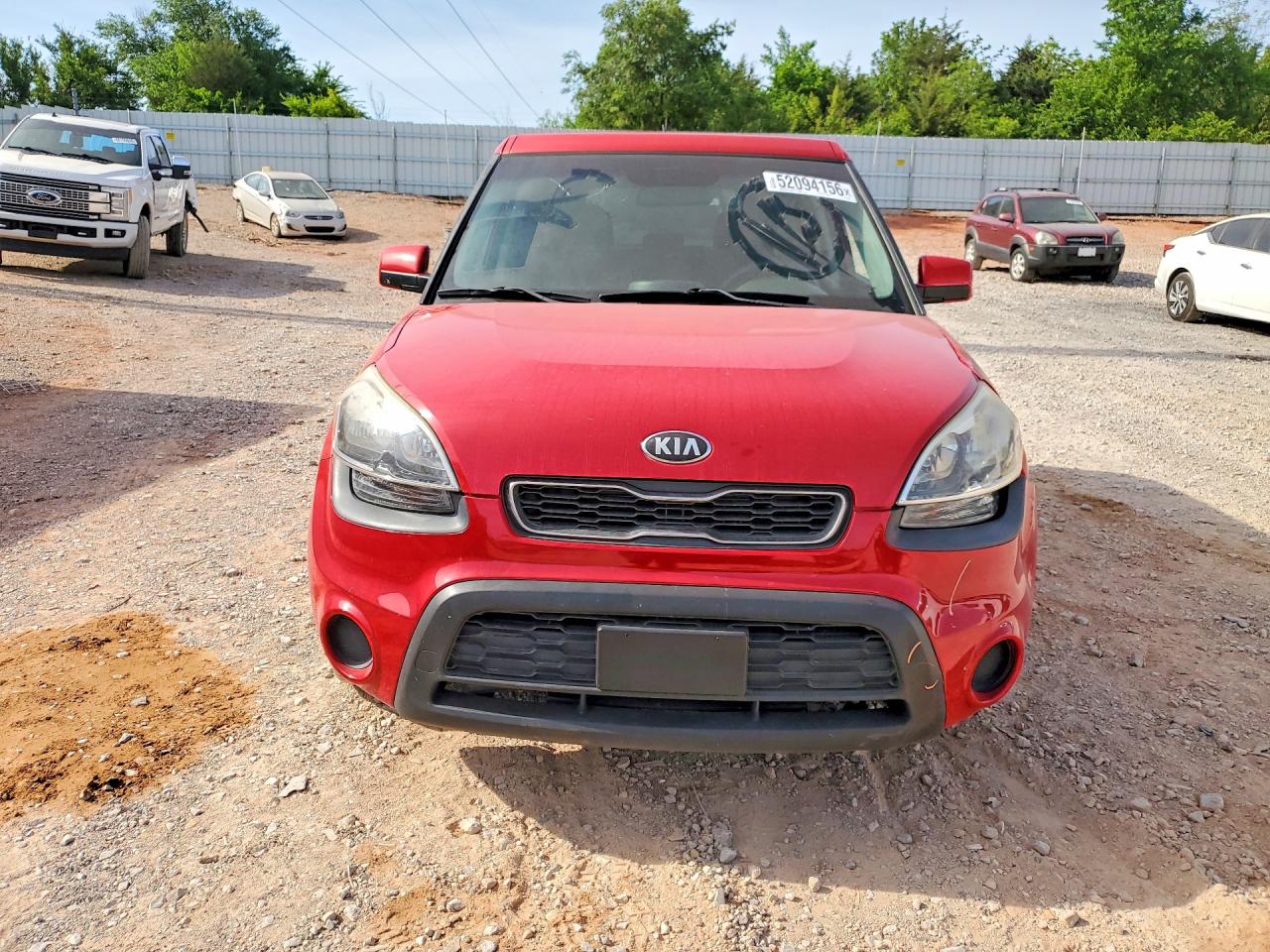 2013 Kia Soul Base Red vin: KNDJT2A59D7604094