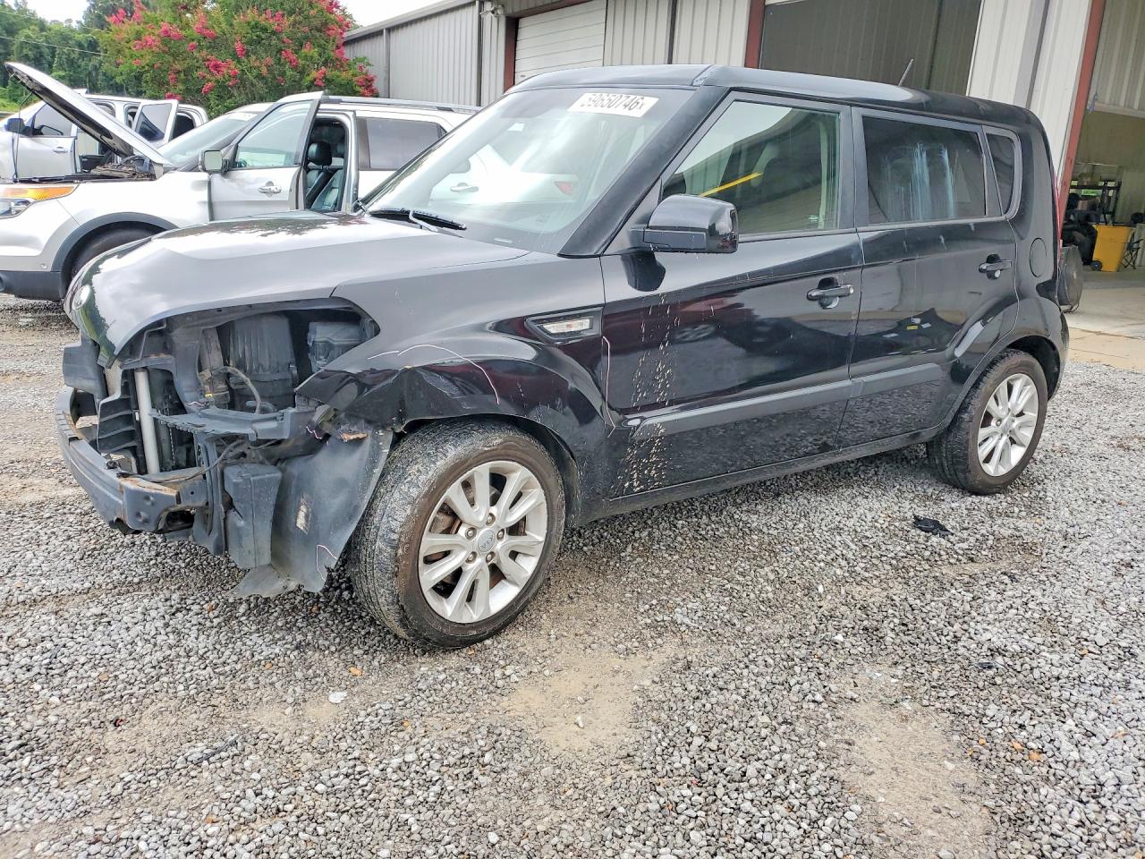 2013 Kia Soul Base Black vin: KNDJT2A59D7605200