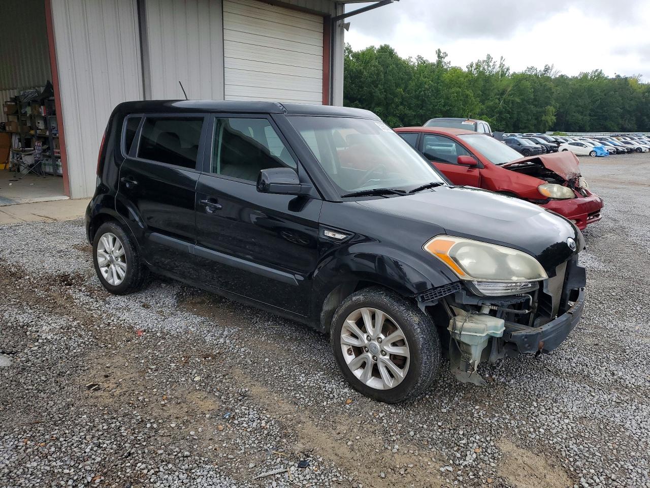 2013 Kia Soul Base Black vin: KNDJT2A59D7605200