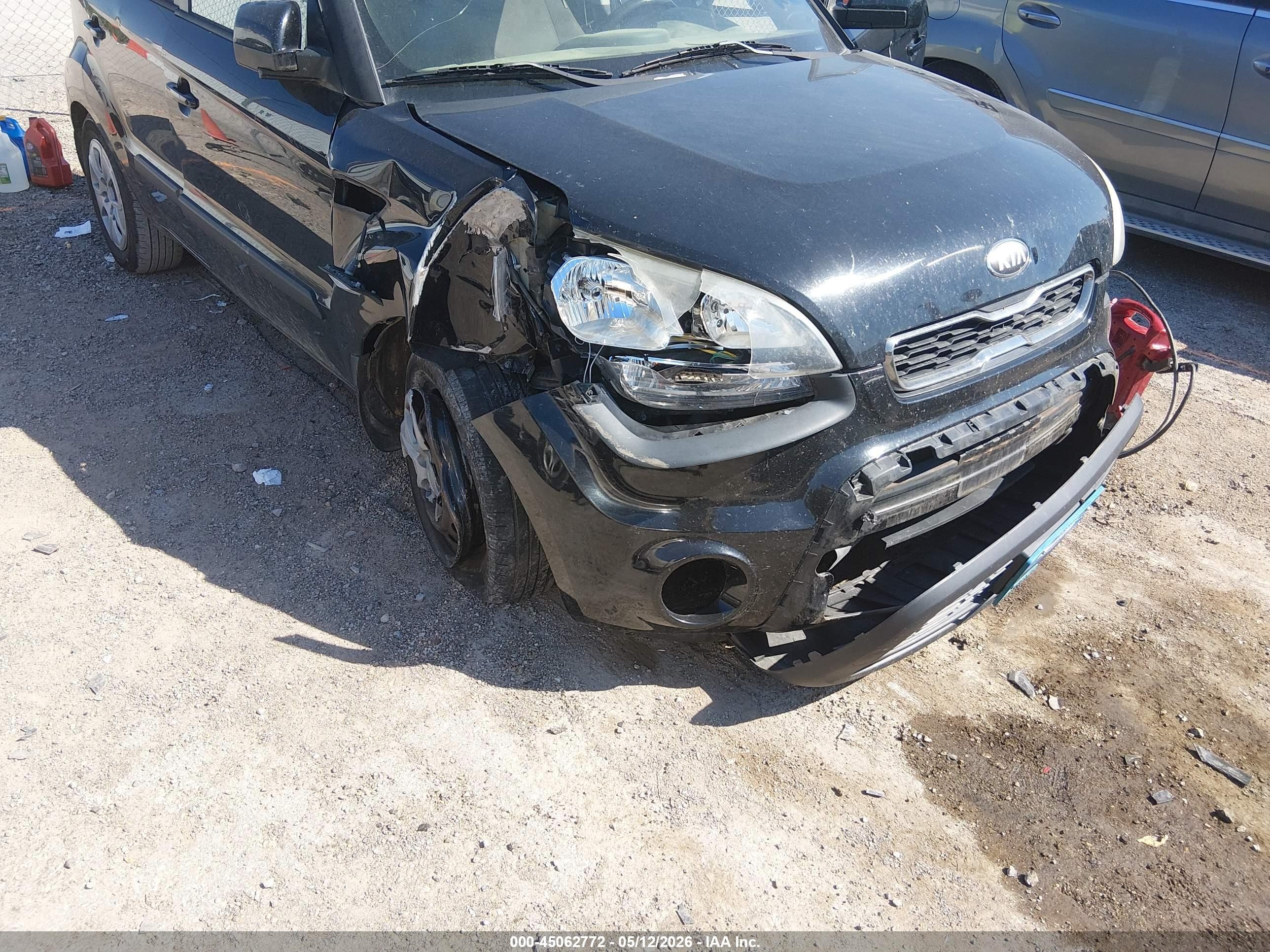 2013 Kia Soul   Black vin: KNDJT2A59D7612907