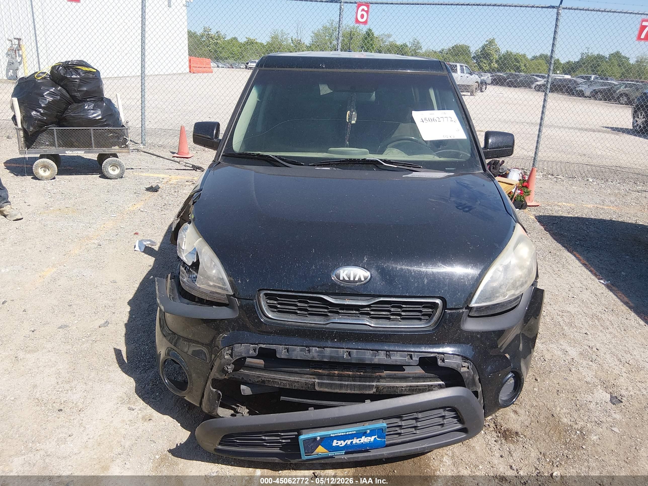 2013 Kia Soul   Black vin: KNDJT2A59D7612907