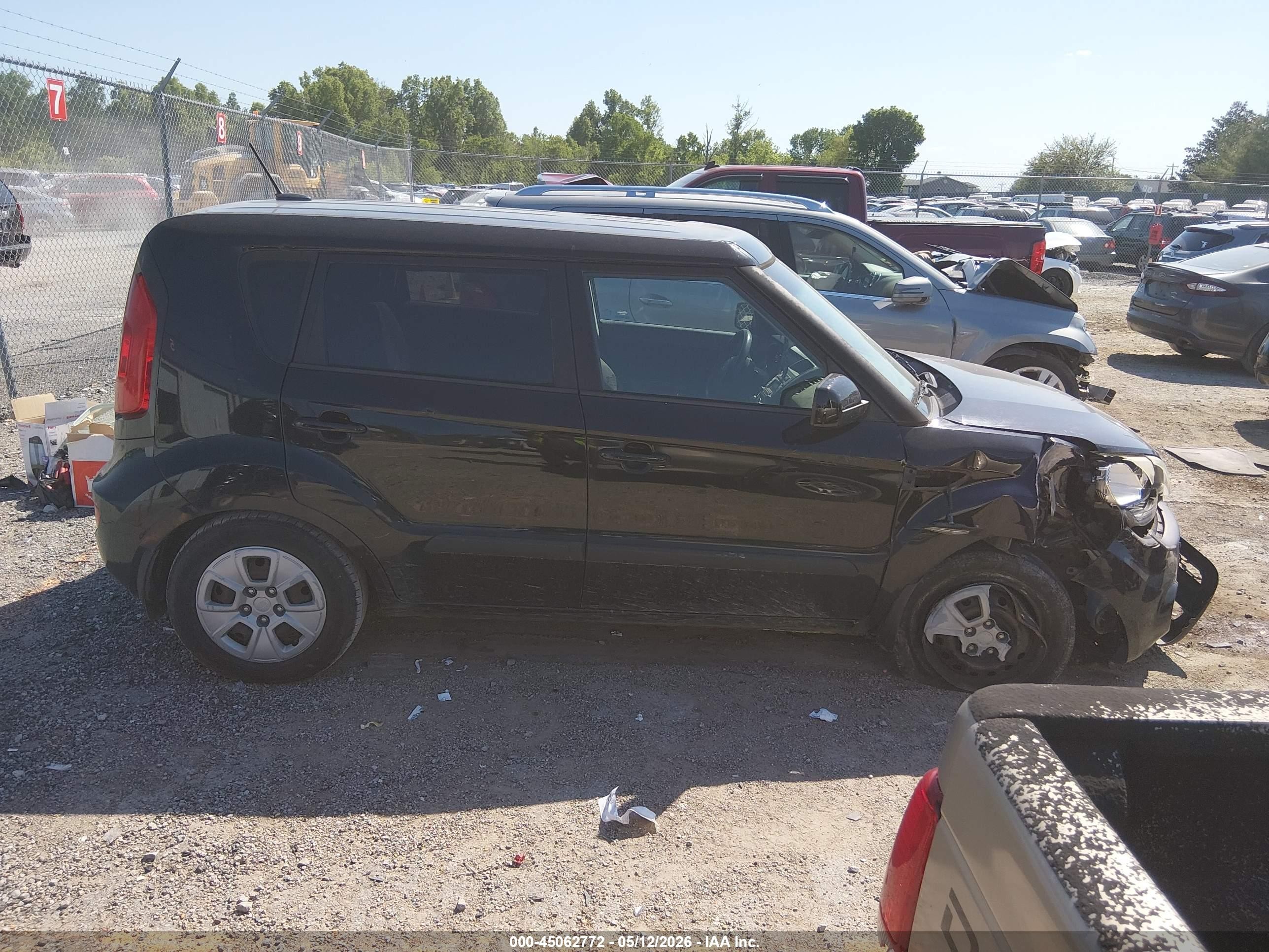 2013 Kia Soul   Black vin: KNDJT2A59D7612907
