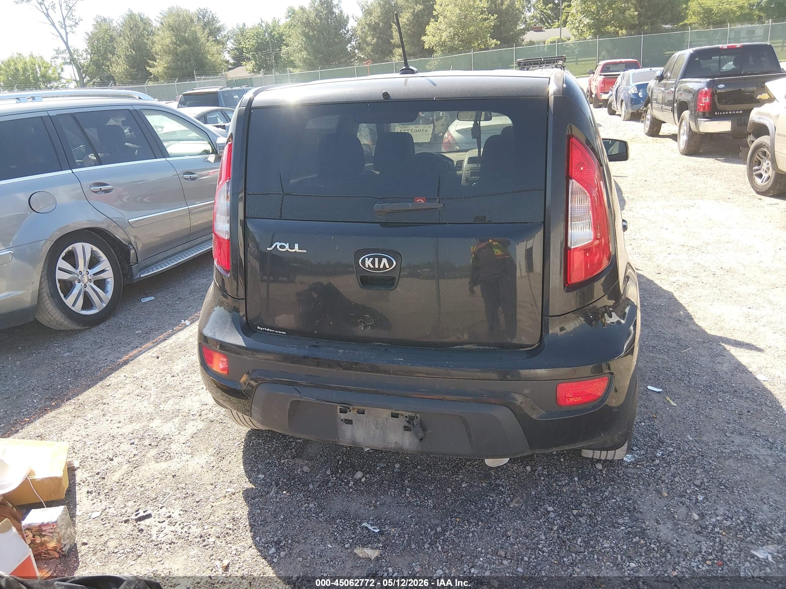 2013 Kia Soul   Black vin: KNDJT2A59D7612907