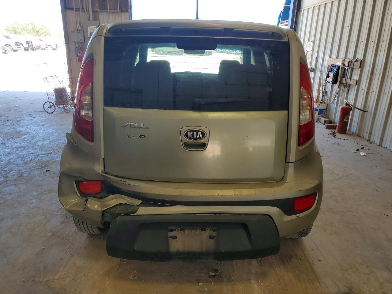 2013 Kia Soul Base Green vin: KNDJT2A59D7623325
