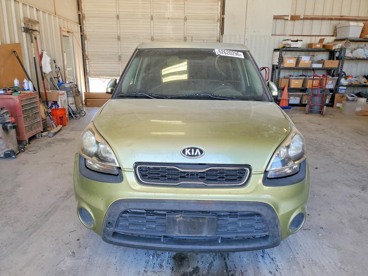 2013 Kia Soul Base Green vin: KNDJT2A59D7623325