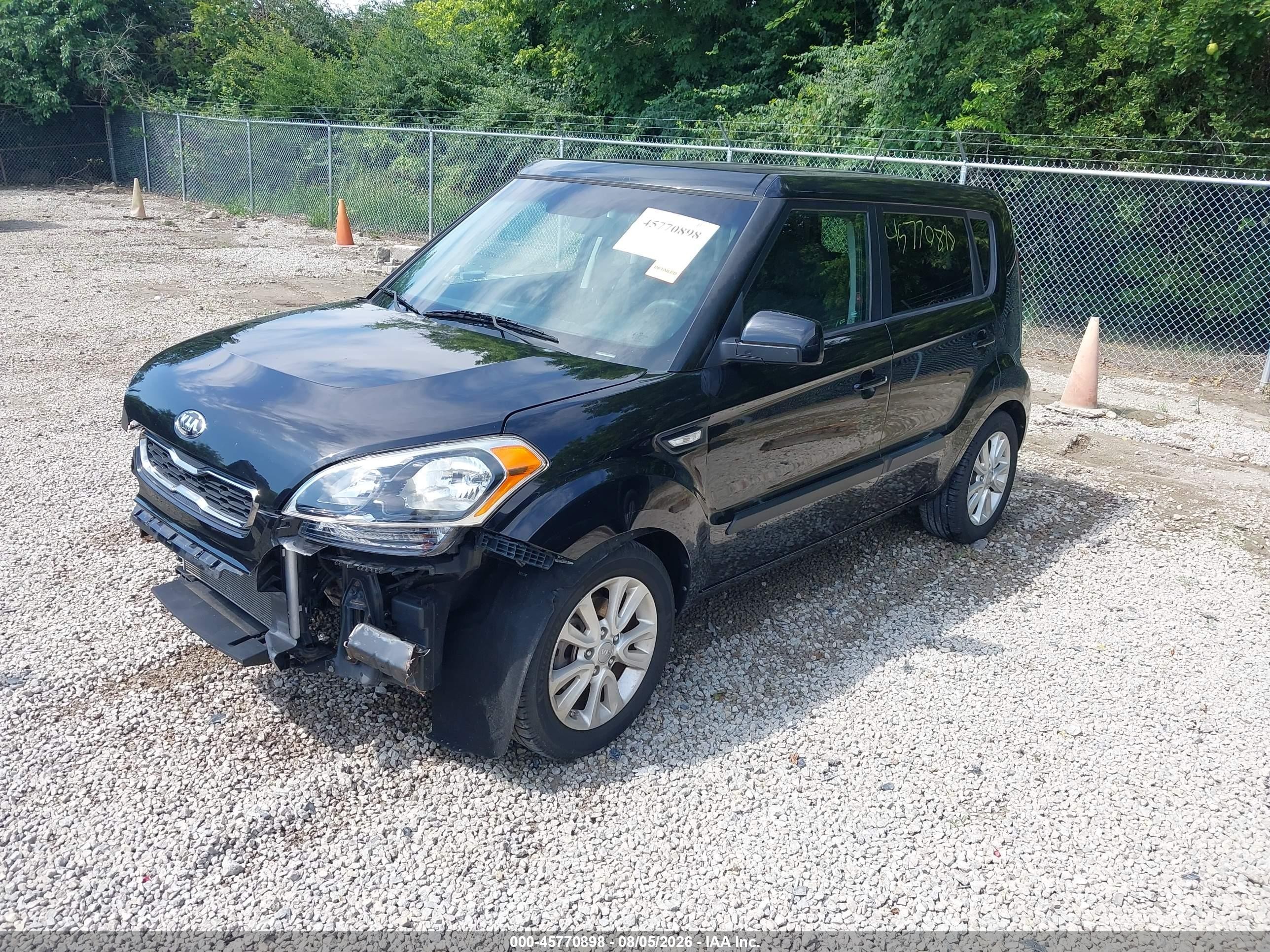2013 Kia Soul   Black vin: KNDJT2A59D7626452