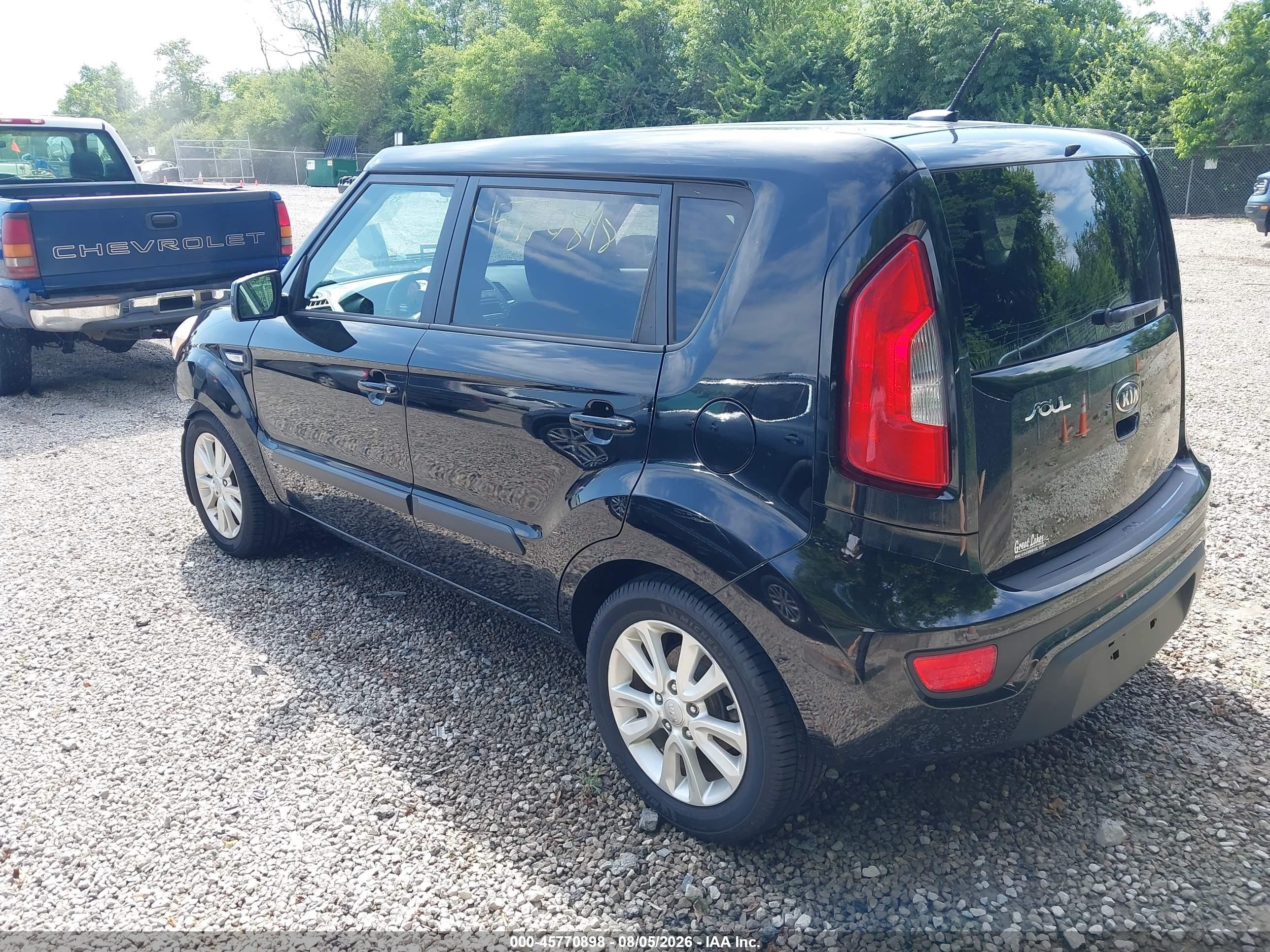 2013 Kia Soul   Black vin: KNDJT2A59D7626452