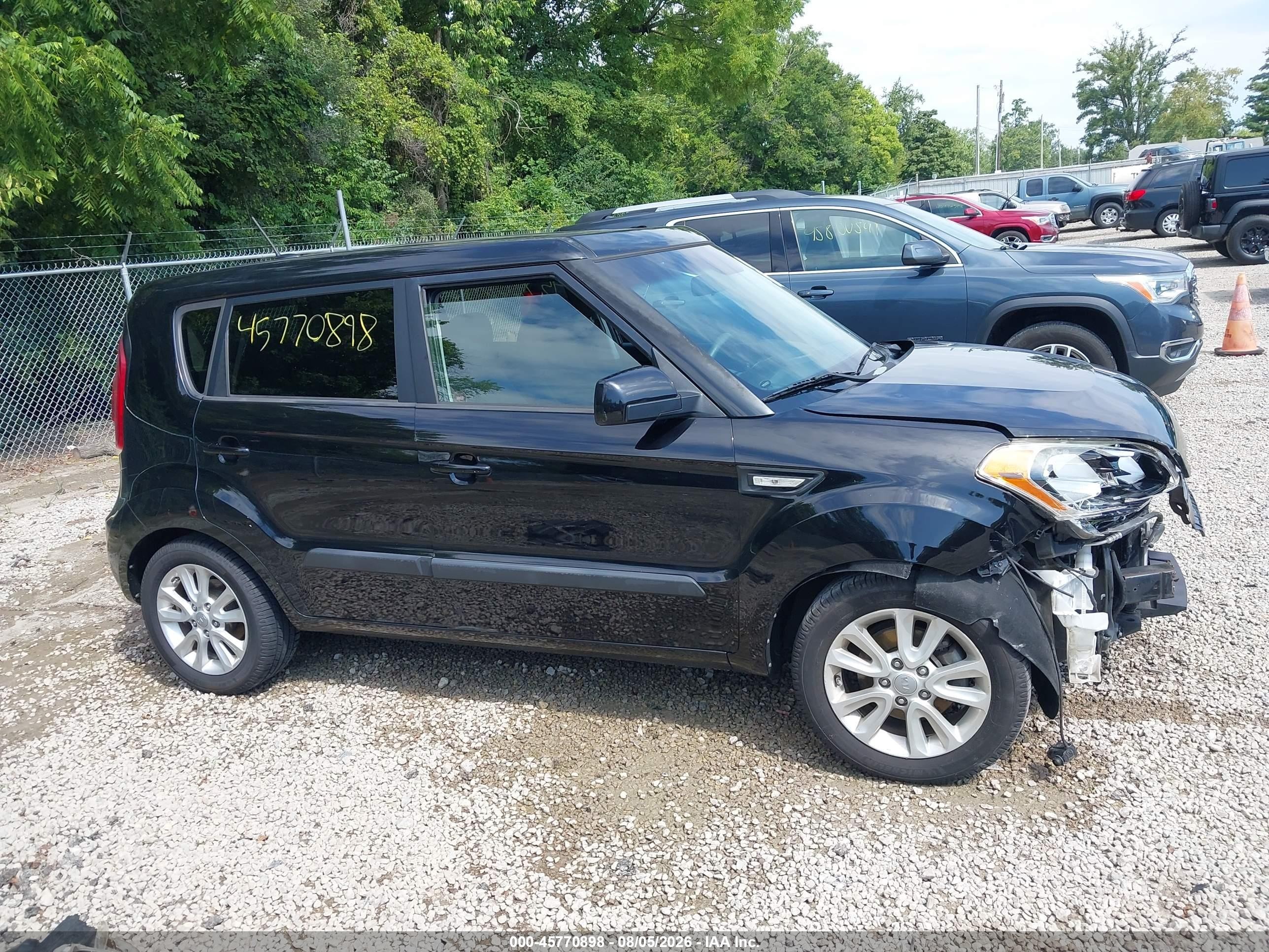 2013 Kia Soul   Black vin: KNDJT2A59D7626452
