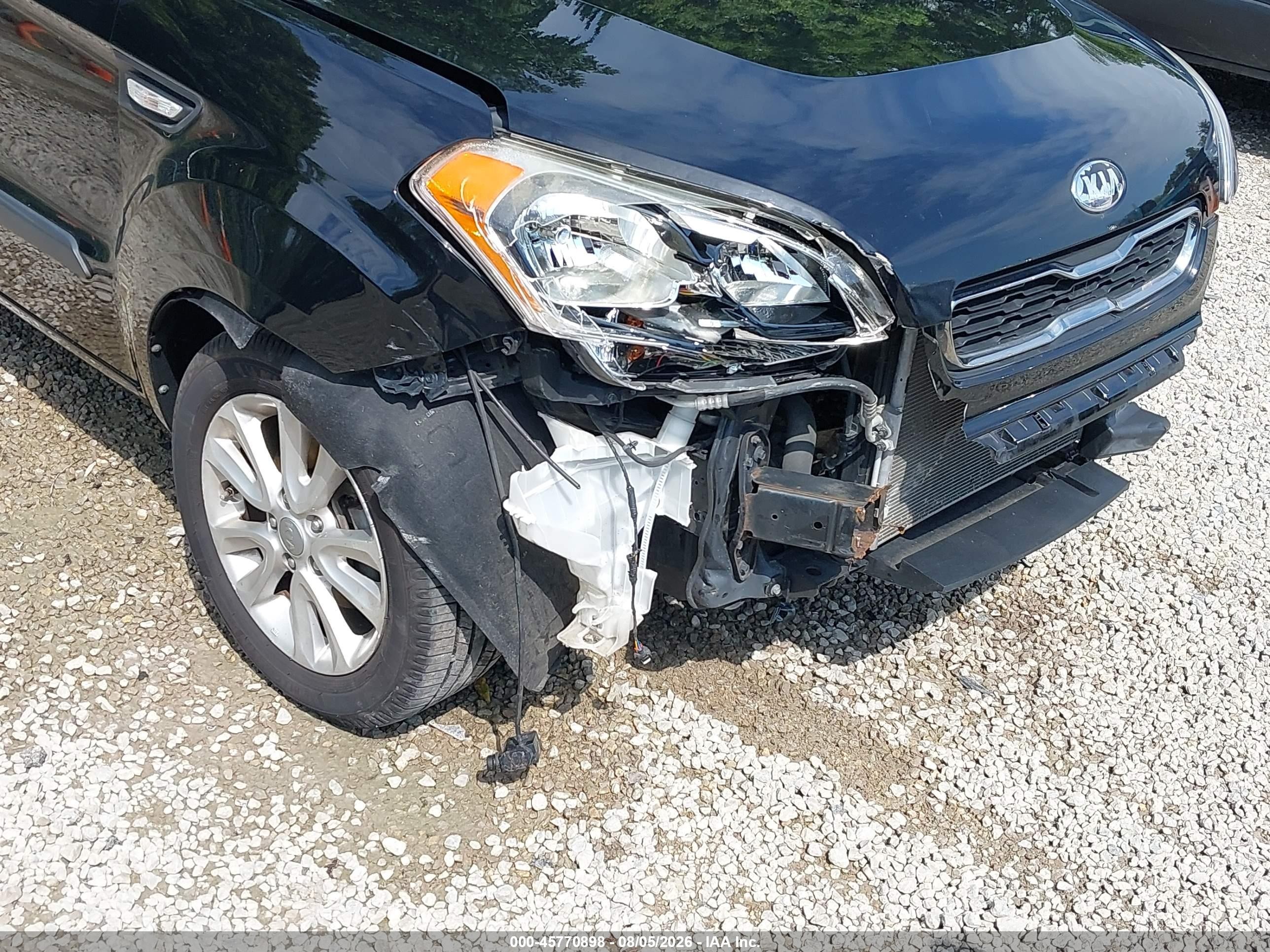 2013 Kia Soul   Black vin: KNDJT2A59D7626452