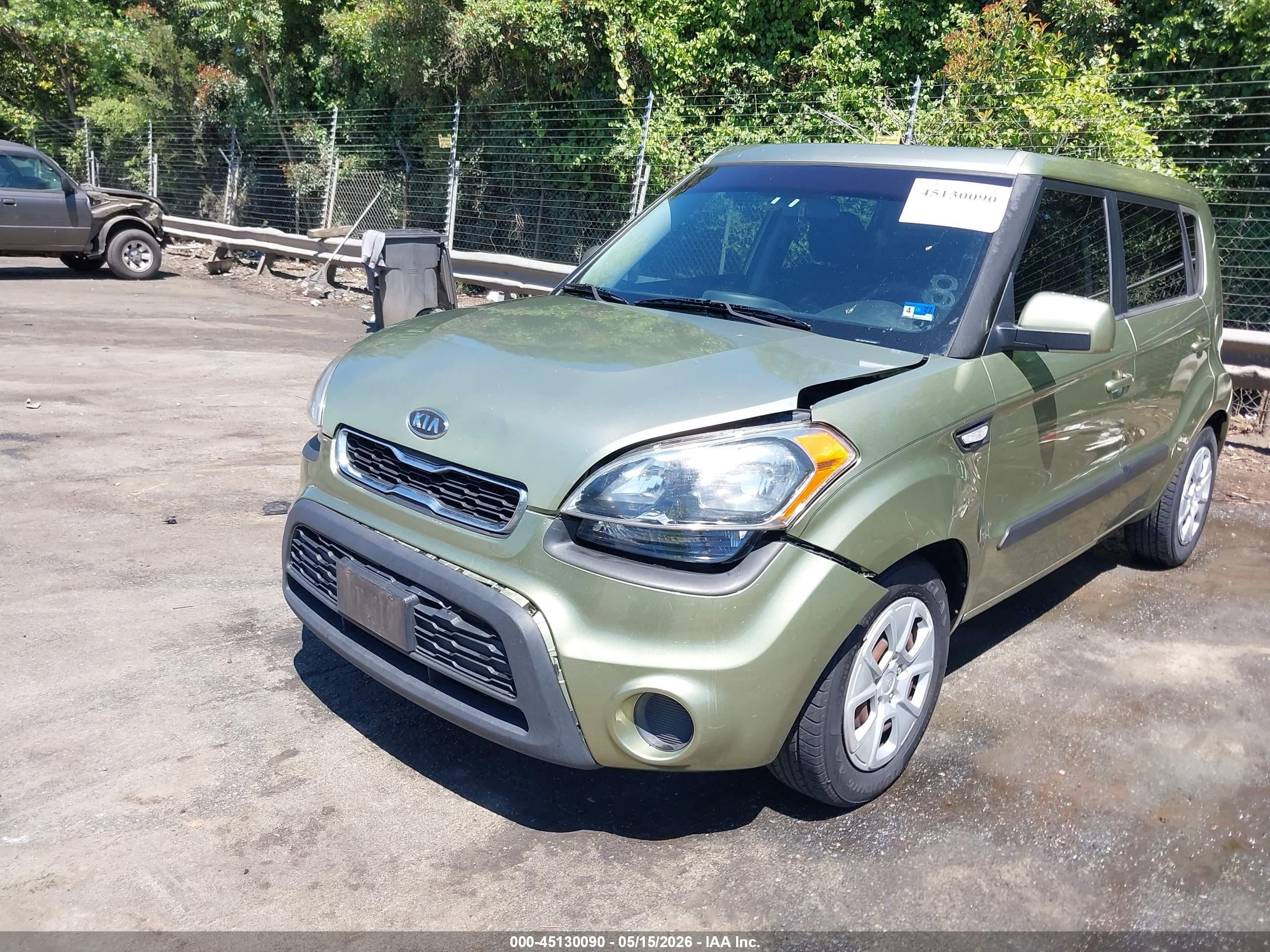 2012 Kia Soul   Green vin: KNDJT2A5XC7426937