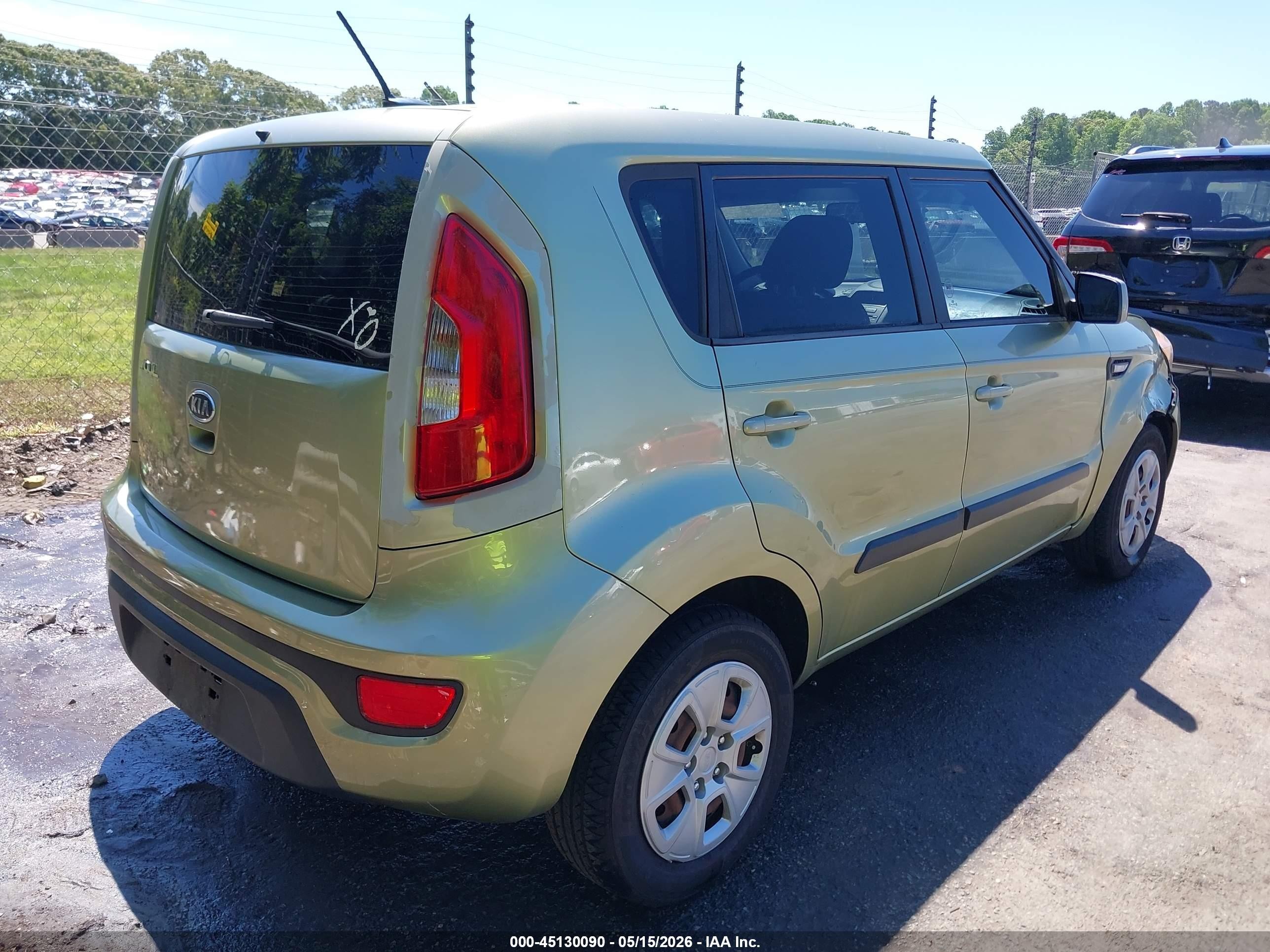2012 Kia Soul   Green vin: KNDJT2A5XC7426937