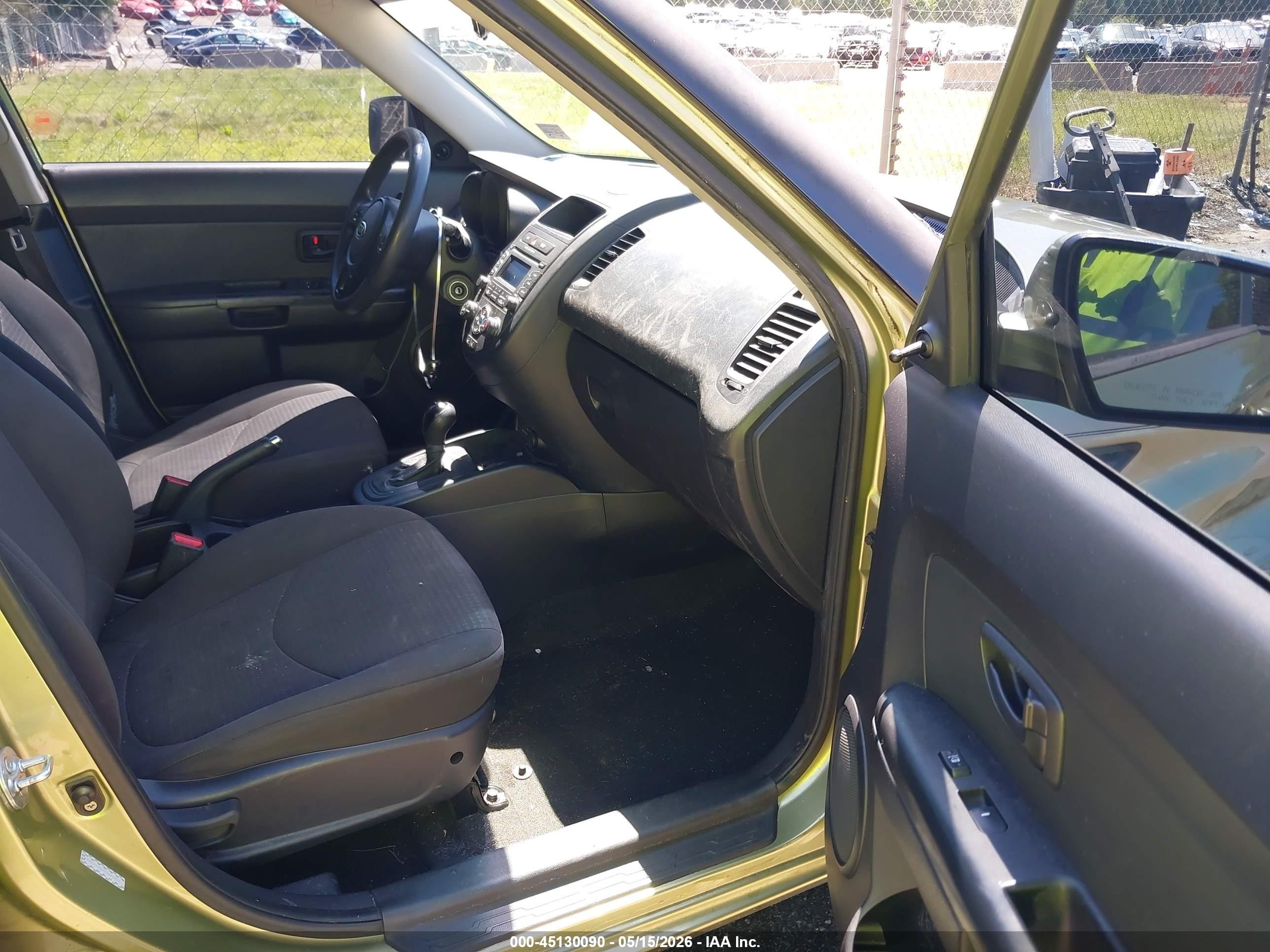 2012 Kia Soul   Green vin: KNDJT2A5XC7426937