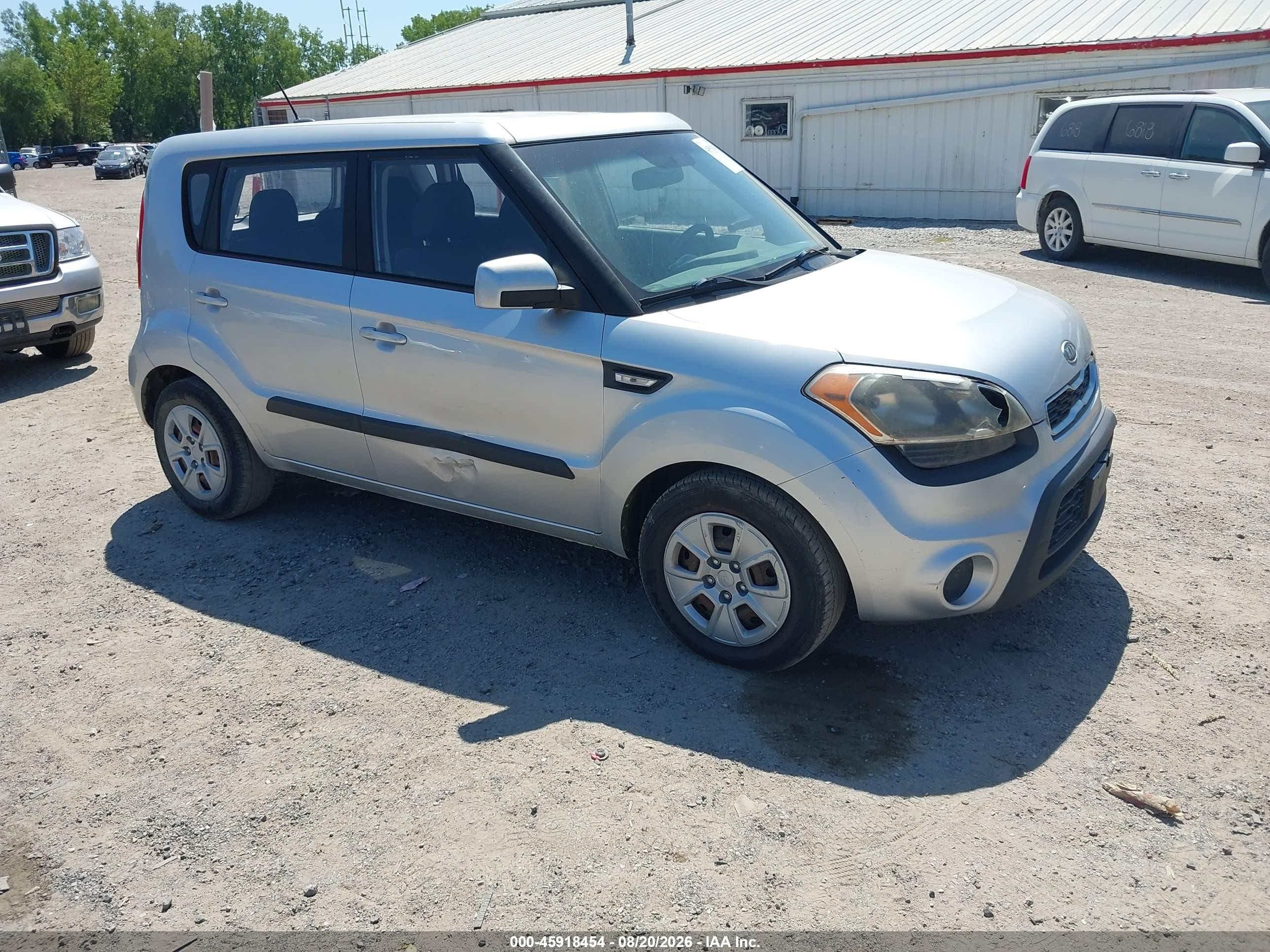 2012 Kia Soul   Silver vin: KNDJT2A5XC7427909