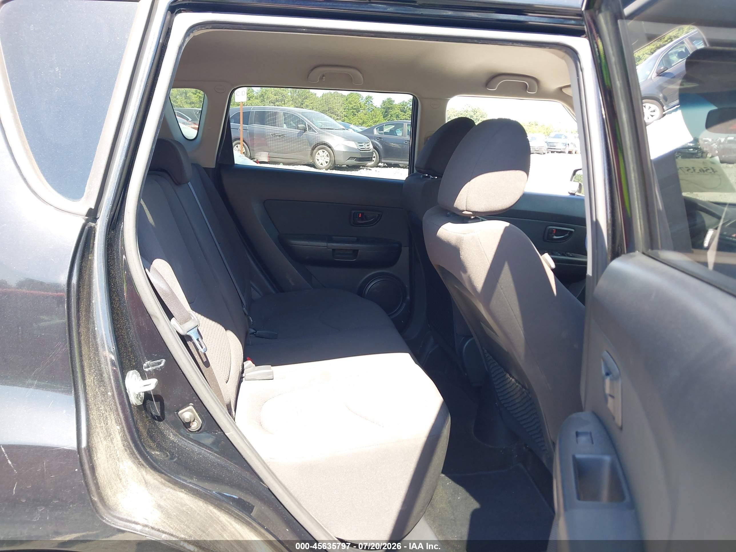 2012 Kia Soul   Black vin: KNDJT2A5XC7464300