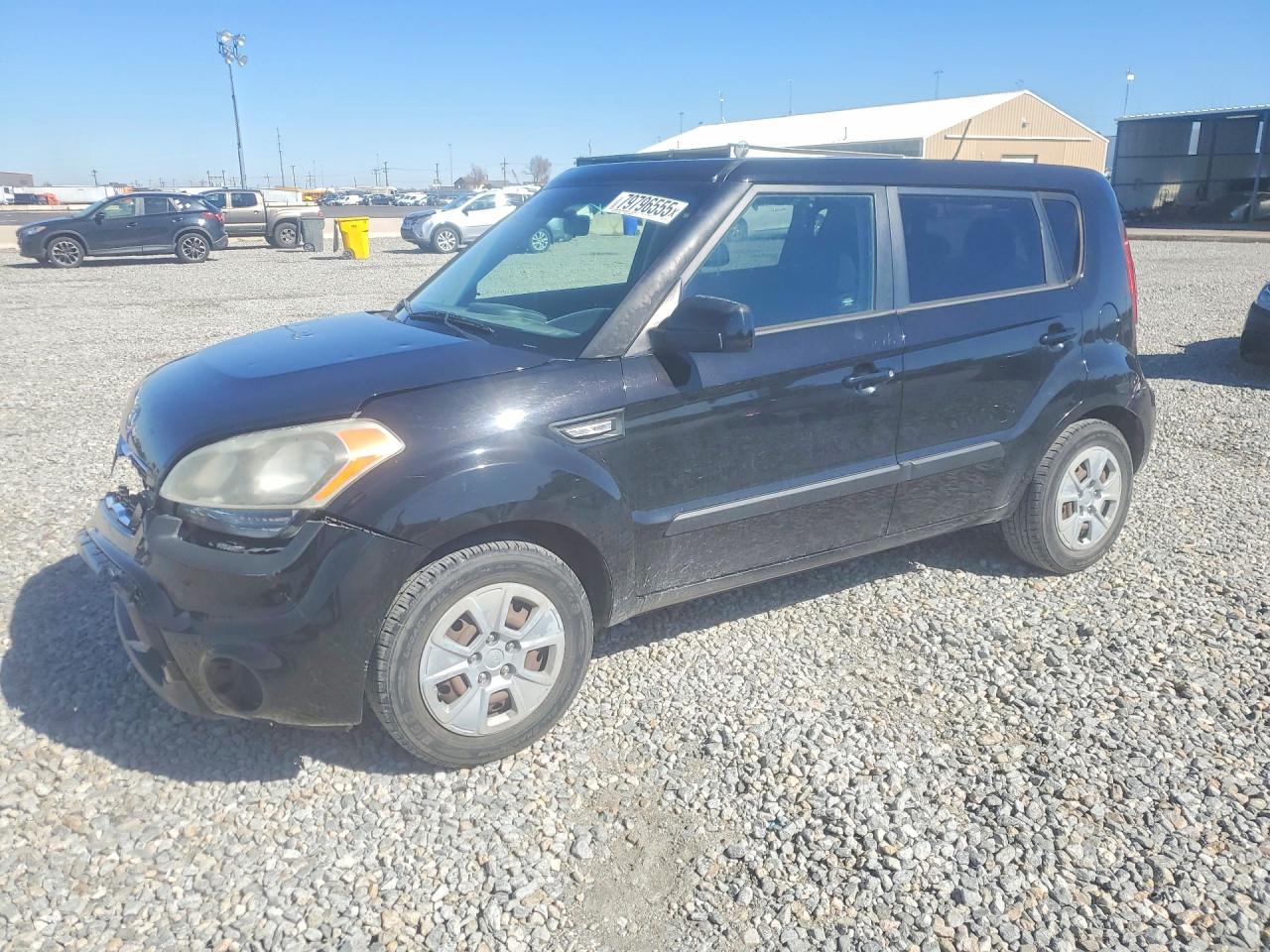 2012 Kia Soul Base Черный vin: KNDJT2A5XC7745822