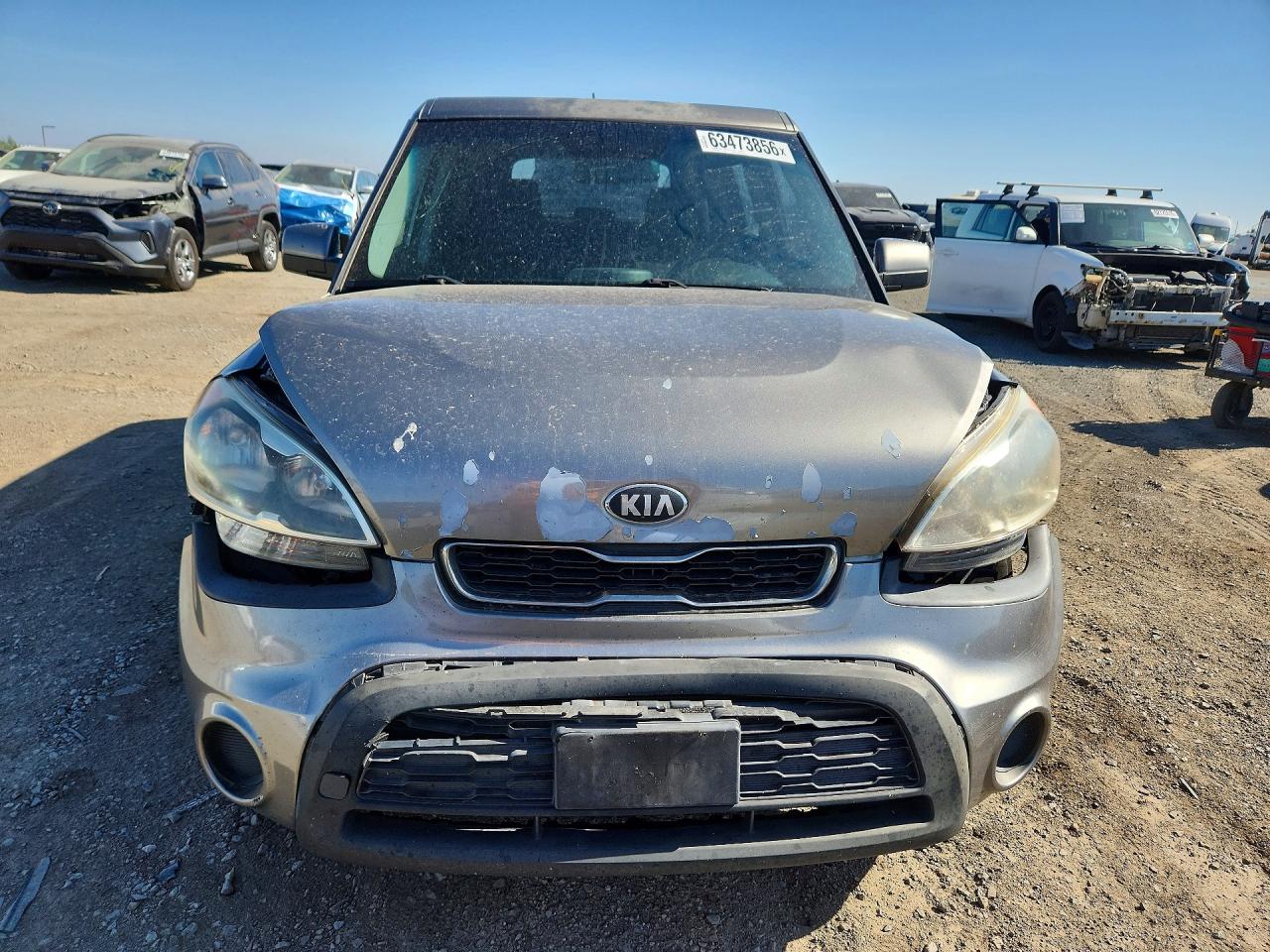 2013 Kia Soul Base Silver vin: KNDJT2A5XD7579187