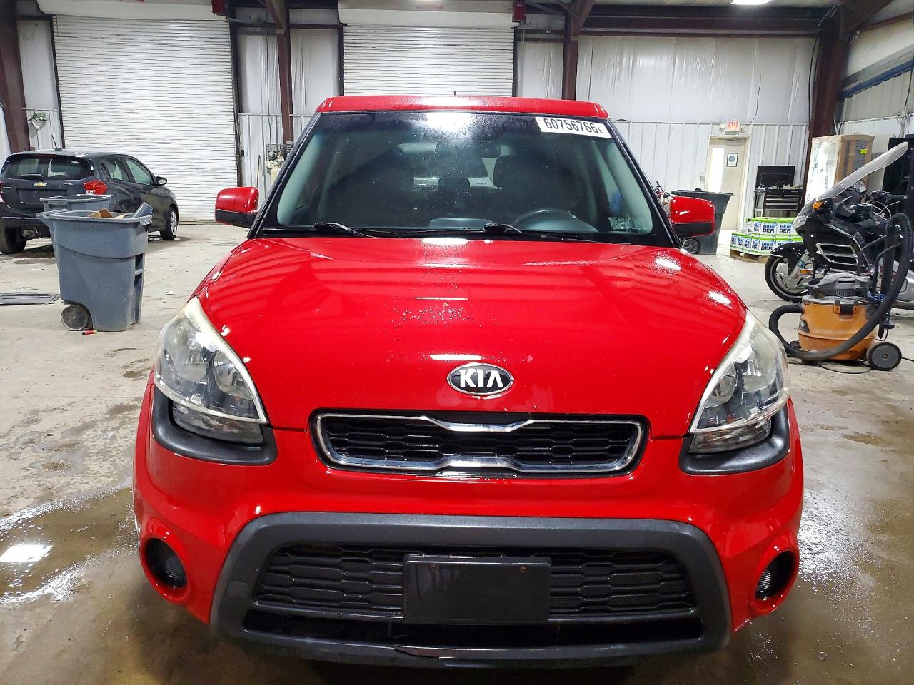 2013 Kia Soul Base Red vin: KNDJT2A5XD7623382