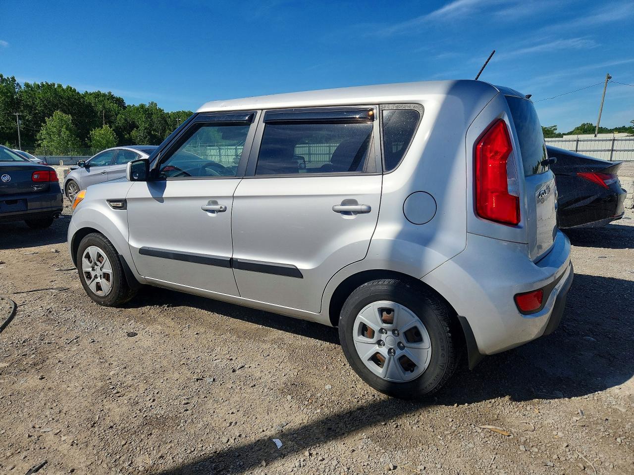 2013 Kia Soul Base Gray vin: KNDJT2A5XD7758944