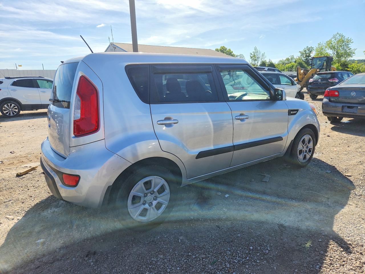 2013 Kia Soul Base Gray vin: KNDJT2A5XD7758944