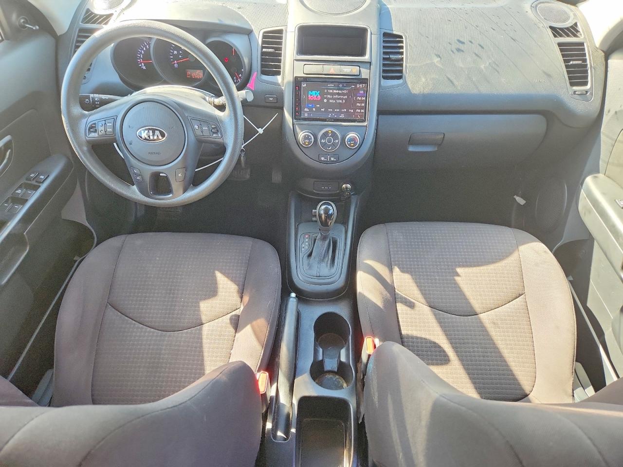 2013 Kia Soul Base Gray vin: KNDJT2A5XD7758944